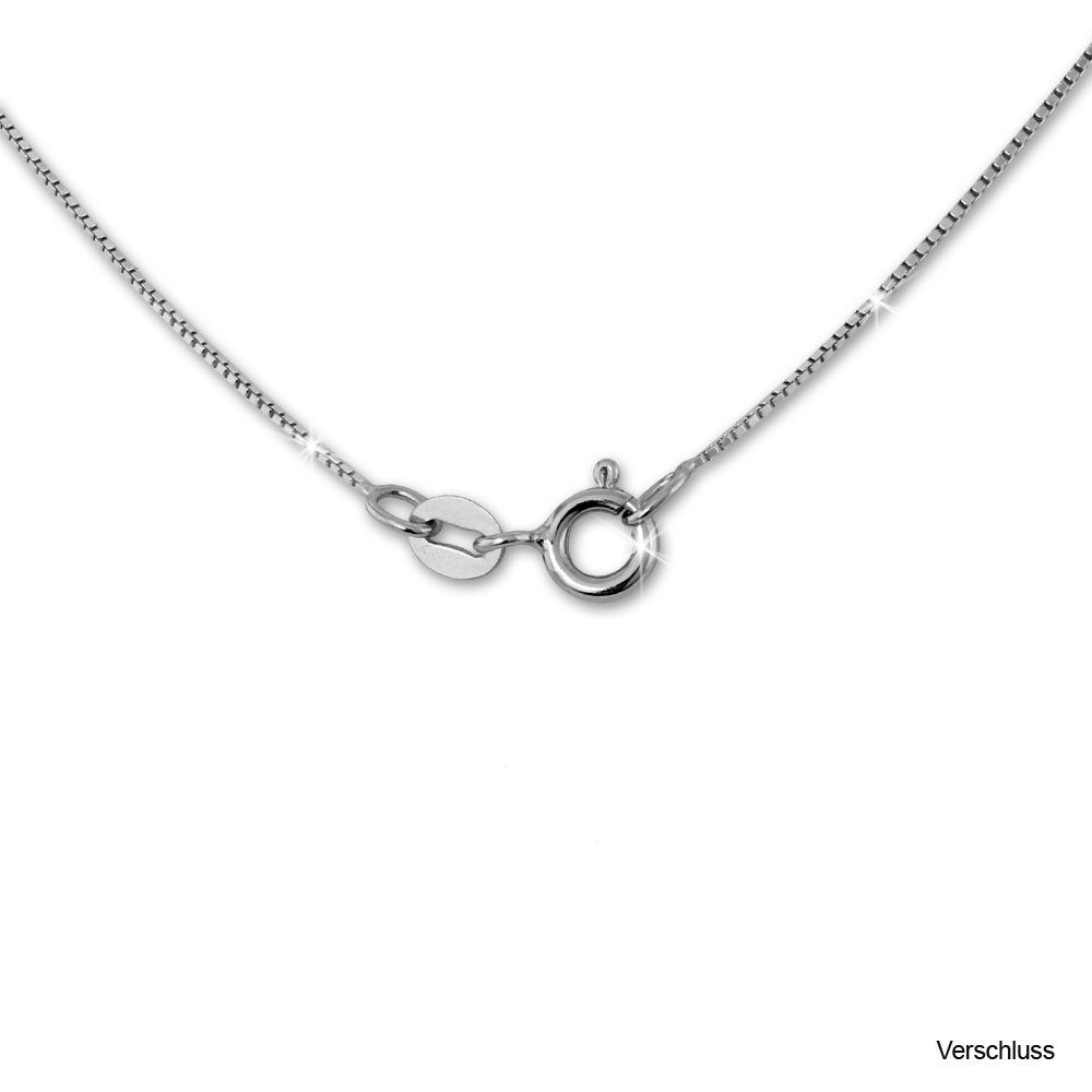 SilberDream ca. weiß silber Halskette Silberkette Farbe: weiß 925 45cm, Damen, silber, Silber, Halsketten SilberDream Sterling