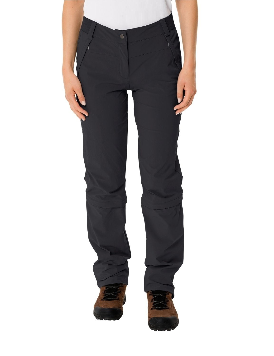 VAUDE Outdoorhose Vaude Damen Farley Stretch Capri T-Zip III Pants