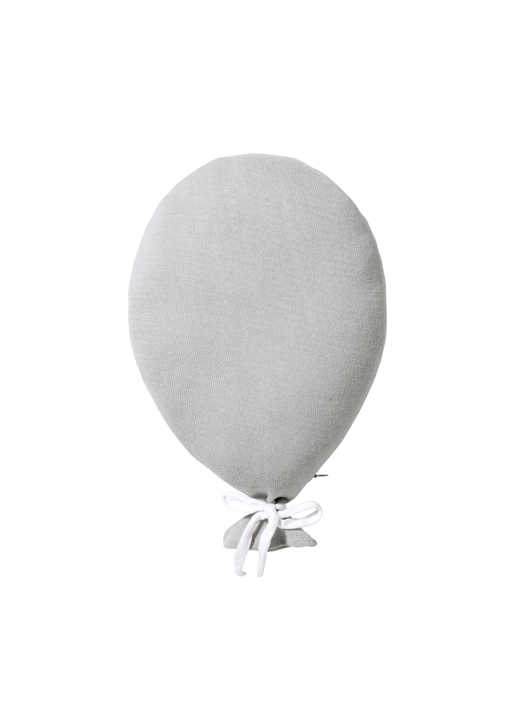 Baumwolle Company Babykissen Dekokissen als Mädchen Wanddekoobjekt, 100% ideal zertifizierte Grau abnehmbar Junge Wanddekoration aus Coast Bezug Nordic Geschenk Ballon