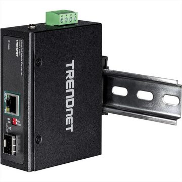 Trendnet TI-UF11SFP Eingebaut 1000Mbit/s Schwarz Netzwerk Medienkonverter Netzwerk-Switch