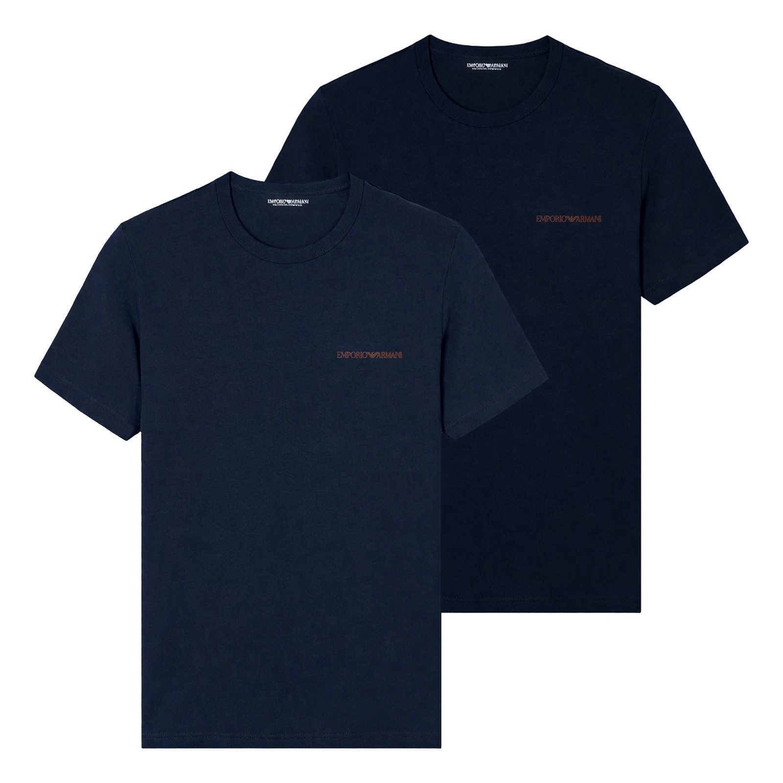 Emporio Armani Unterziehshirt 2er Pack T-Shirt (2-St., 2 Stück) mit Logo günstig online kaufen