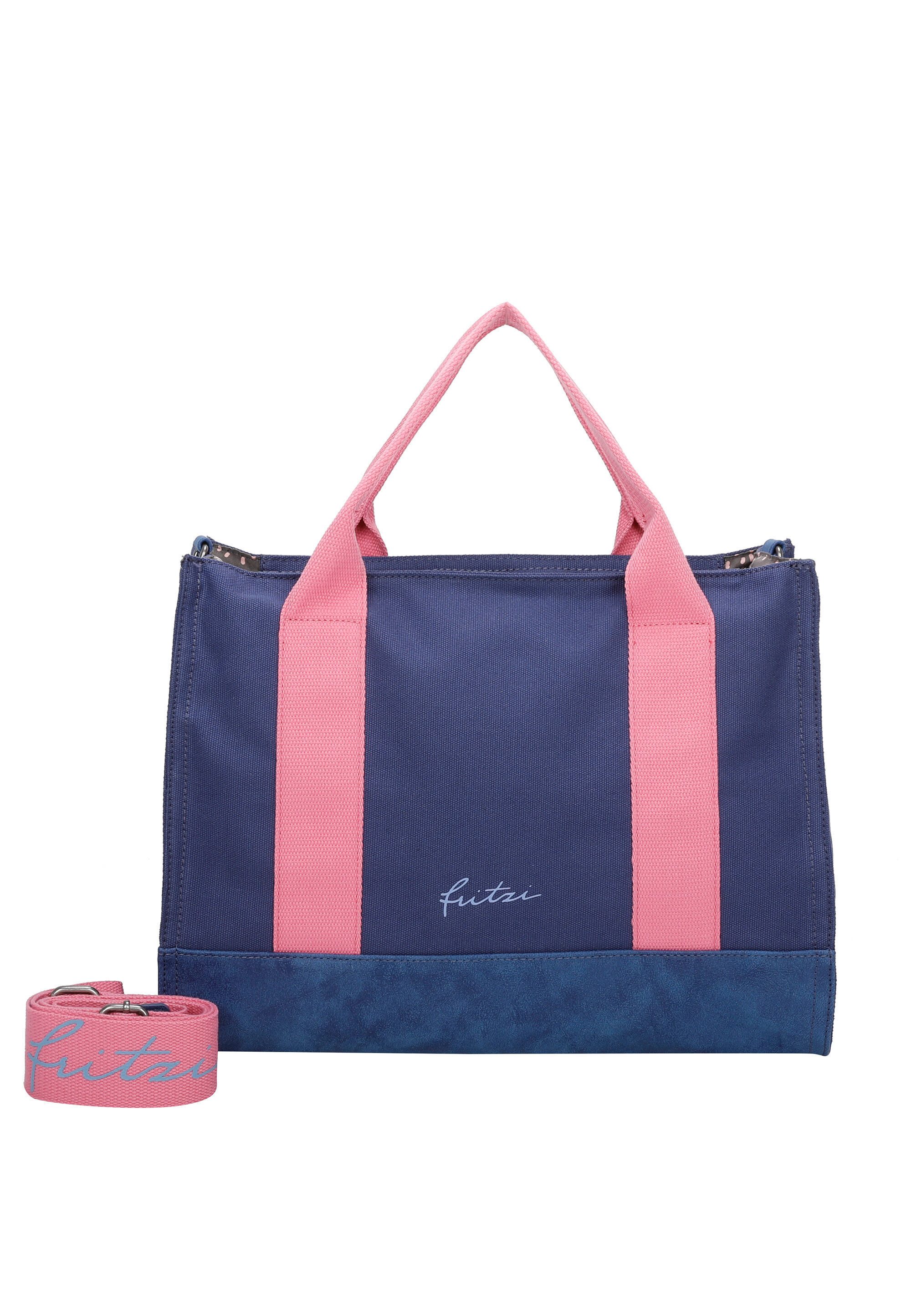 Fritzi aus Preußen Shopper Canvas Tote Bag, mit abnehmbarem Schulterriemen