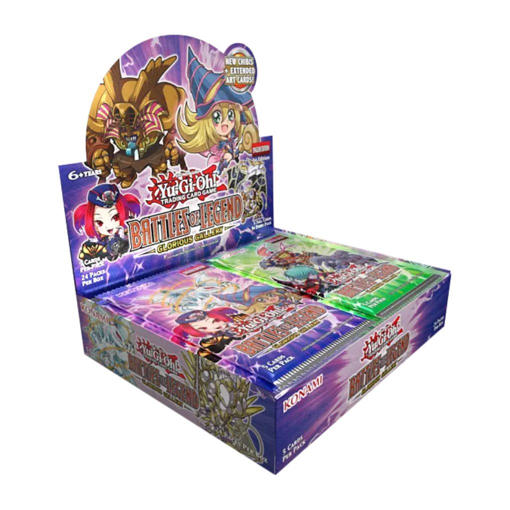 Konami Sammelkarte Yu-Gi-Oh! Glorious Gallery Booster Box Englisch