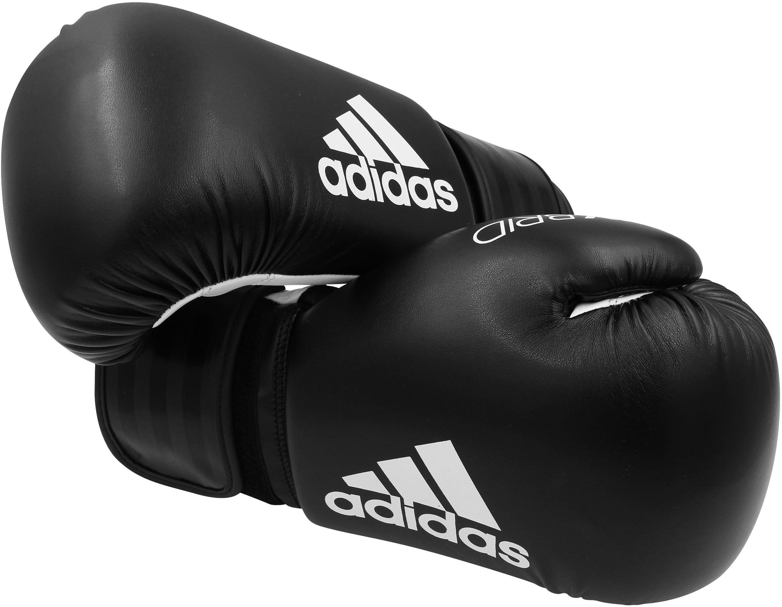 adidas Performance Hyprid Boxhandschuhe 50 schwarz/weiß