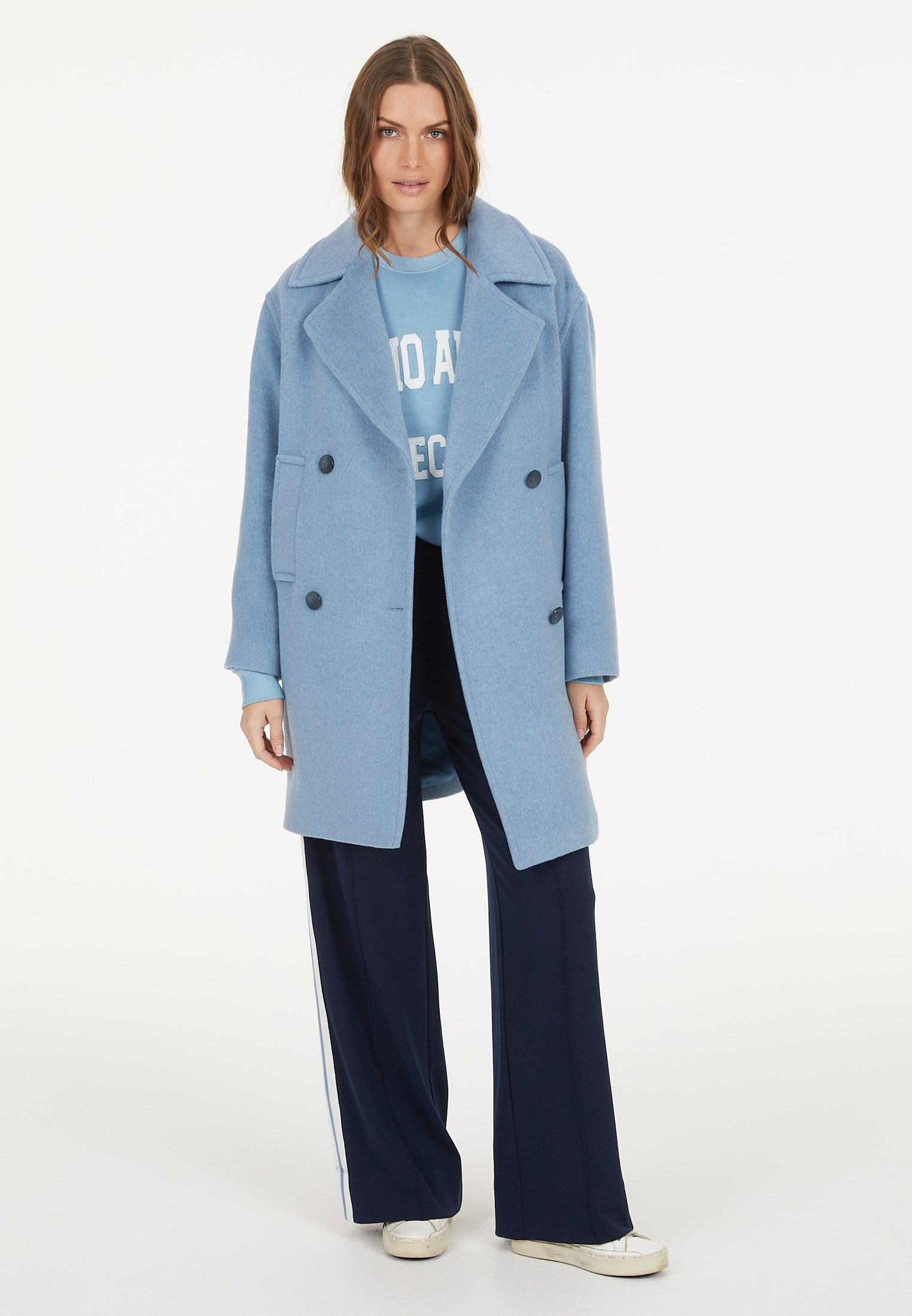 MARC AUREL Wintermantel aus italienischer Wollmischung günstig online kaufen