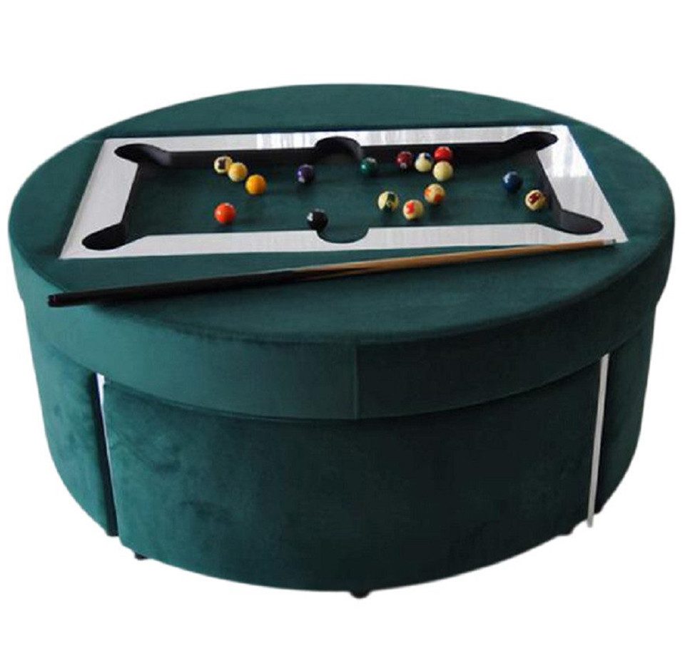 Billardtisch Multifunktionaler Couchtisch in Holzoptik mit Billard-Funktion