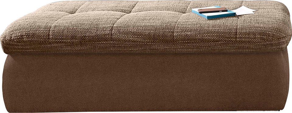DOMO collection Polsterhocker MORIC 136x64 cm, praktisch und komfortabel, inklusive Stauraum – Bild 2 von 5