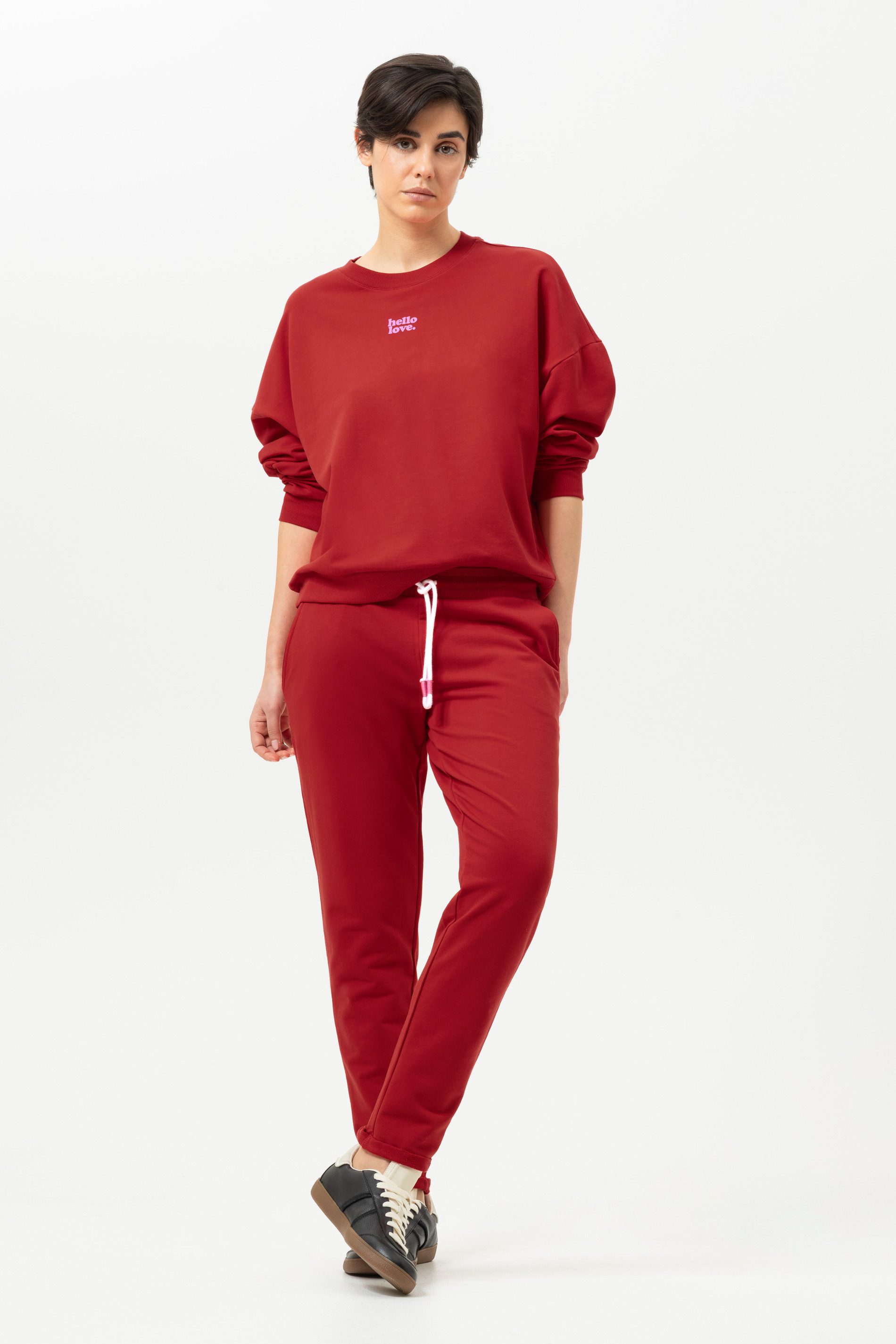 Mey Sweatshirt Mey Sweatshirt Serie Cozy Nights Uni Sweatshirt (1-tlg) Moderner Sweater, Uni, Oversized Fit – Bild 4 von 5