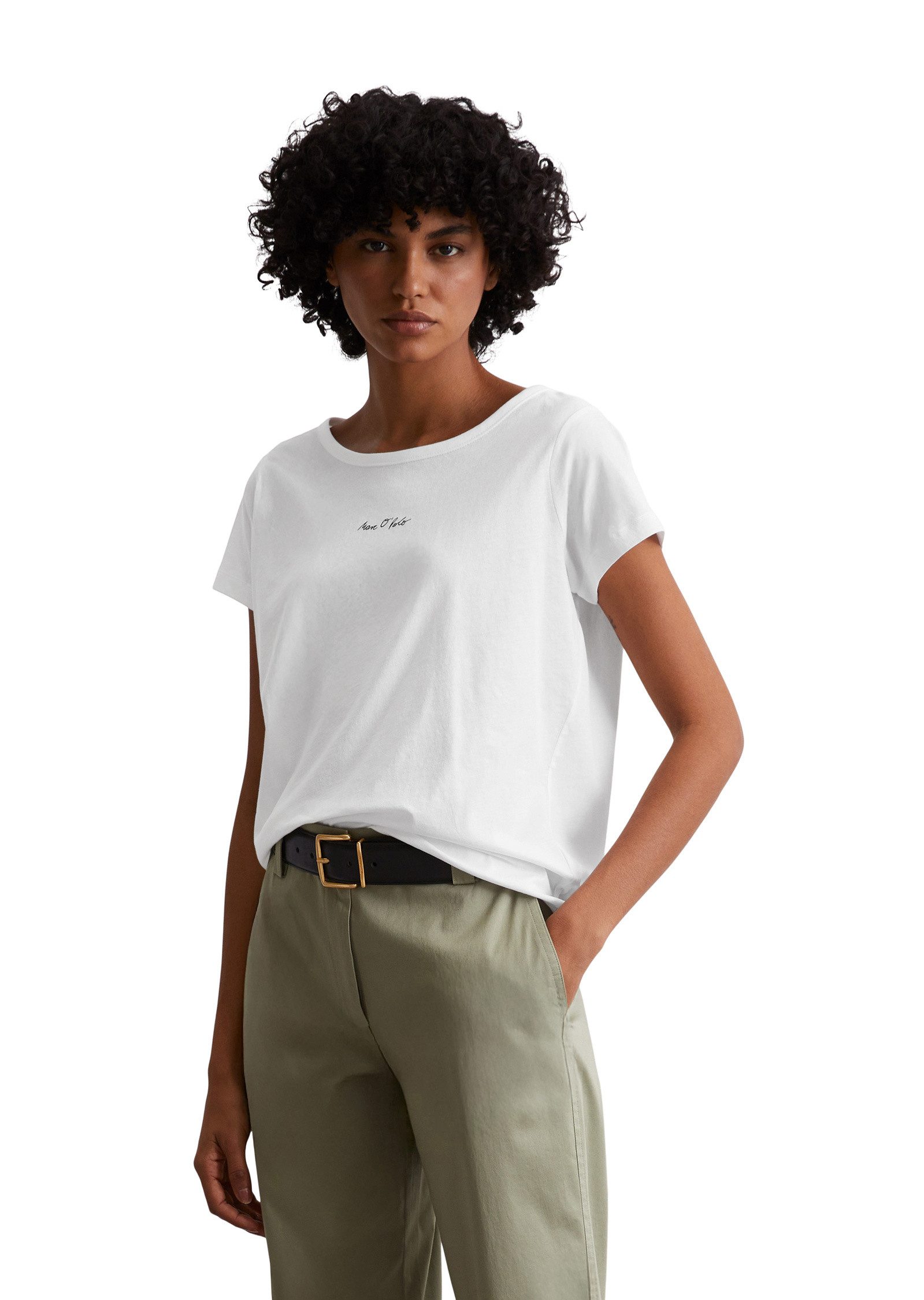 Marc O'Polo T-Shirt aus leichtem Single günstig online kaufen