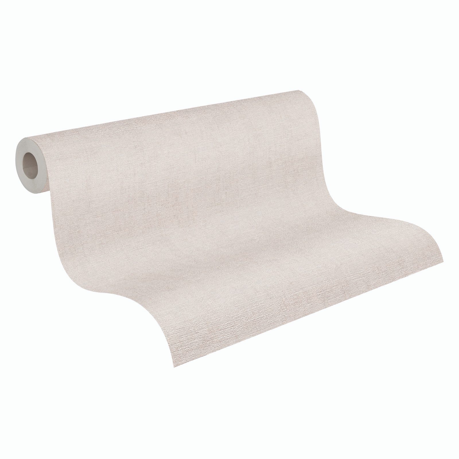 A.S. Création Vliestapete Einfarbig Modern Textil Optik Struktur Grau Beige 79165-3 AS Creation