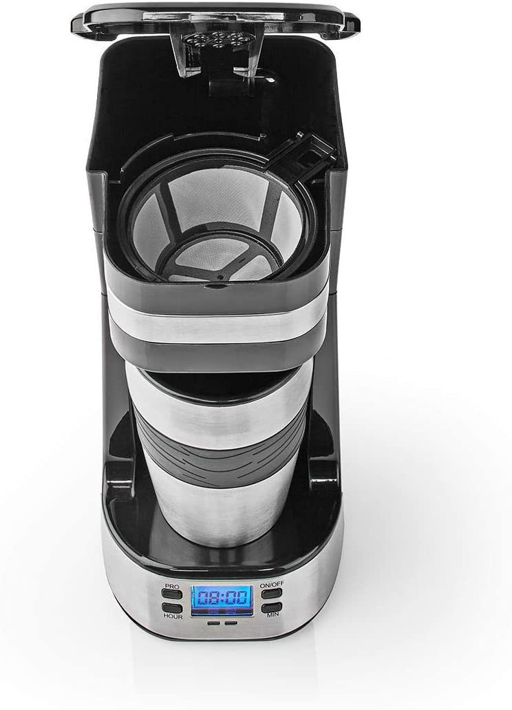 TronicXL Filterkaffeemaschine Toaster Thermosbecher + Frühstücksset Single Tassen 1 Kaffeemaschine