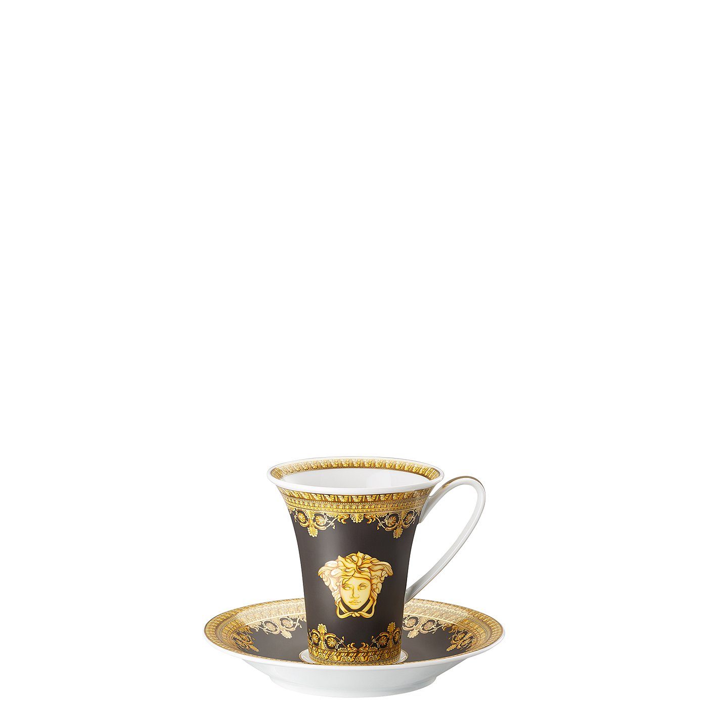 Tasse Nero Baroque Versace meets Kaffeetasse Porzellan Rosenthal 2-tlg., Versace