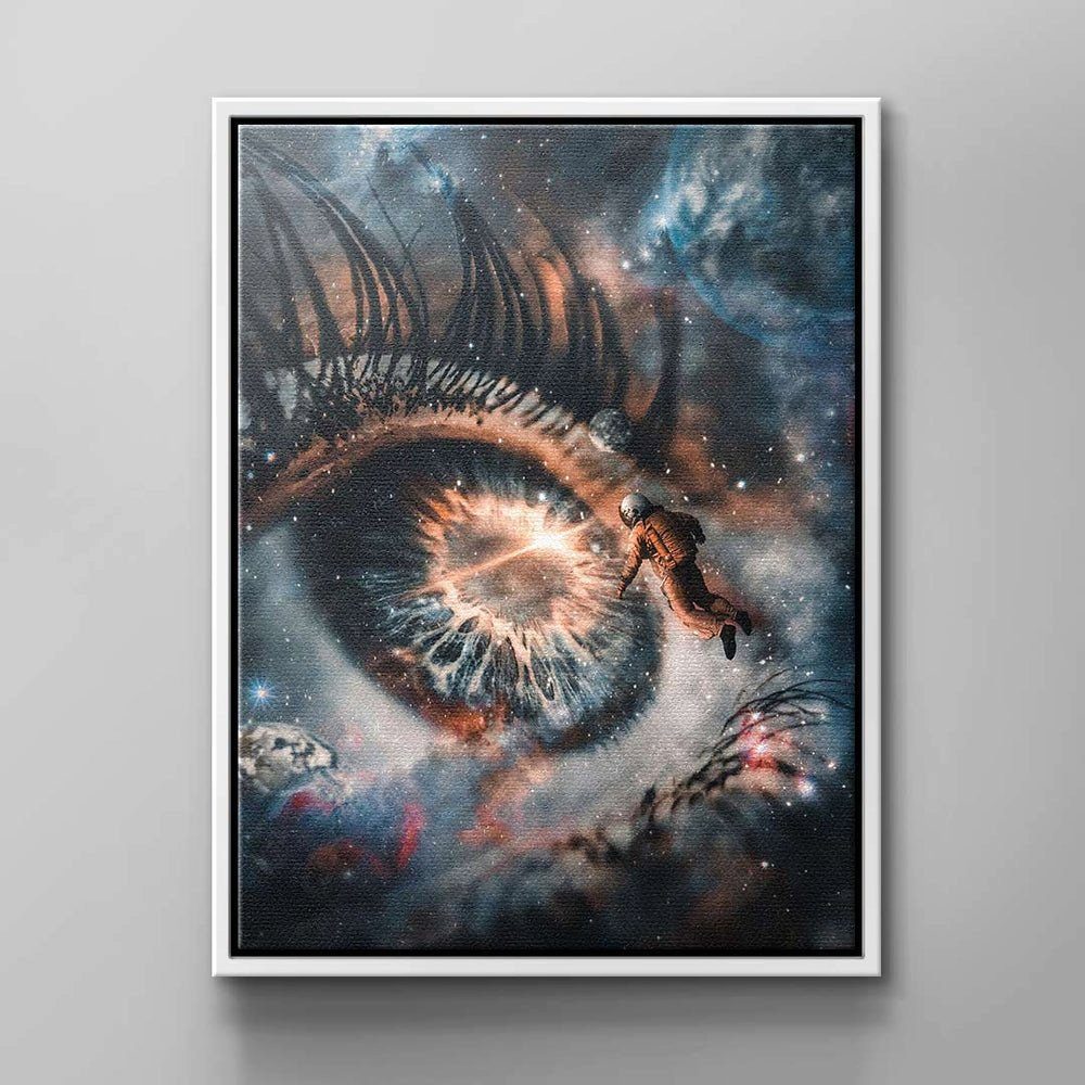 DOTCOMCANVAS® Leinwandbild Auge der Erkenntnis, Wandbild günstig online kaufen