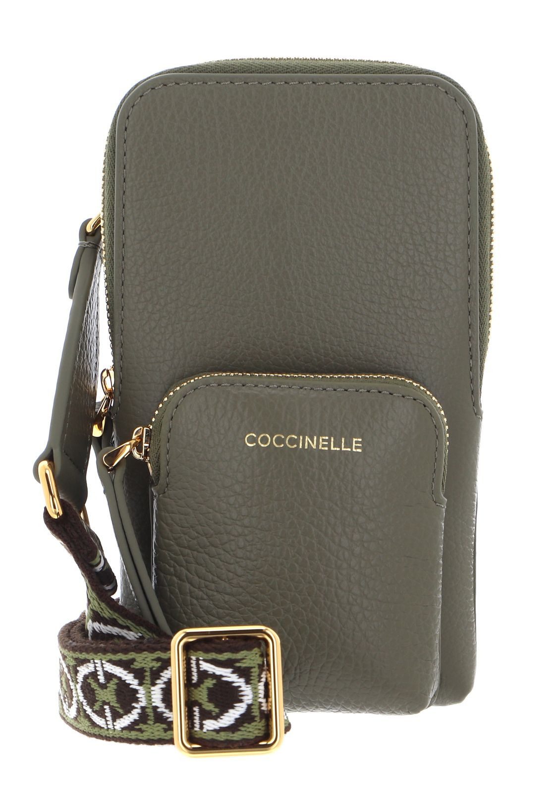COCCINELLE Handytasche Hi-Tech Phone Bag, aus echtem Rindsleder