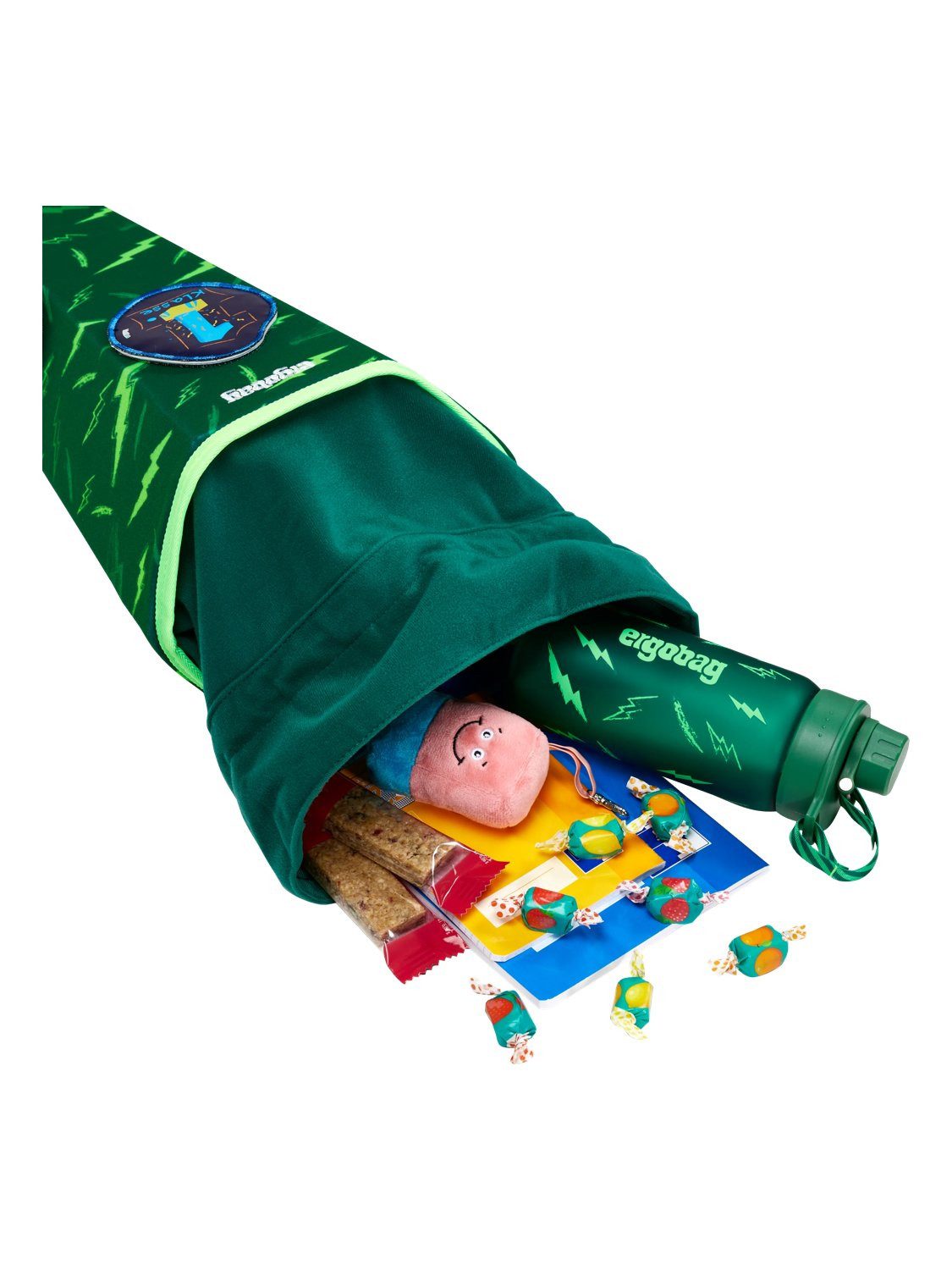 ergobag Schultüte Schultüte, 2-in-1 Funktion: Schultüte oder Aufbewahrungsbeutel
