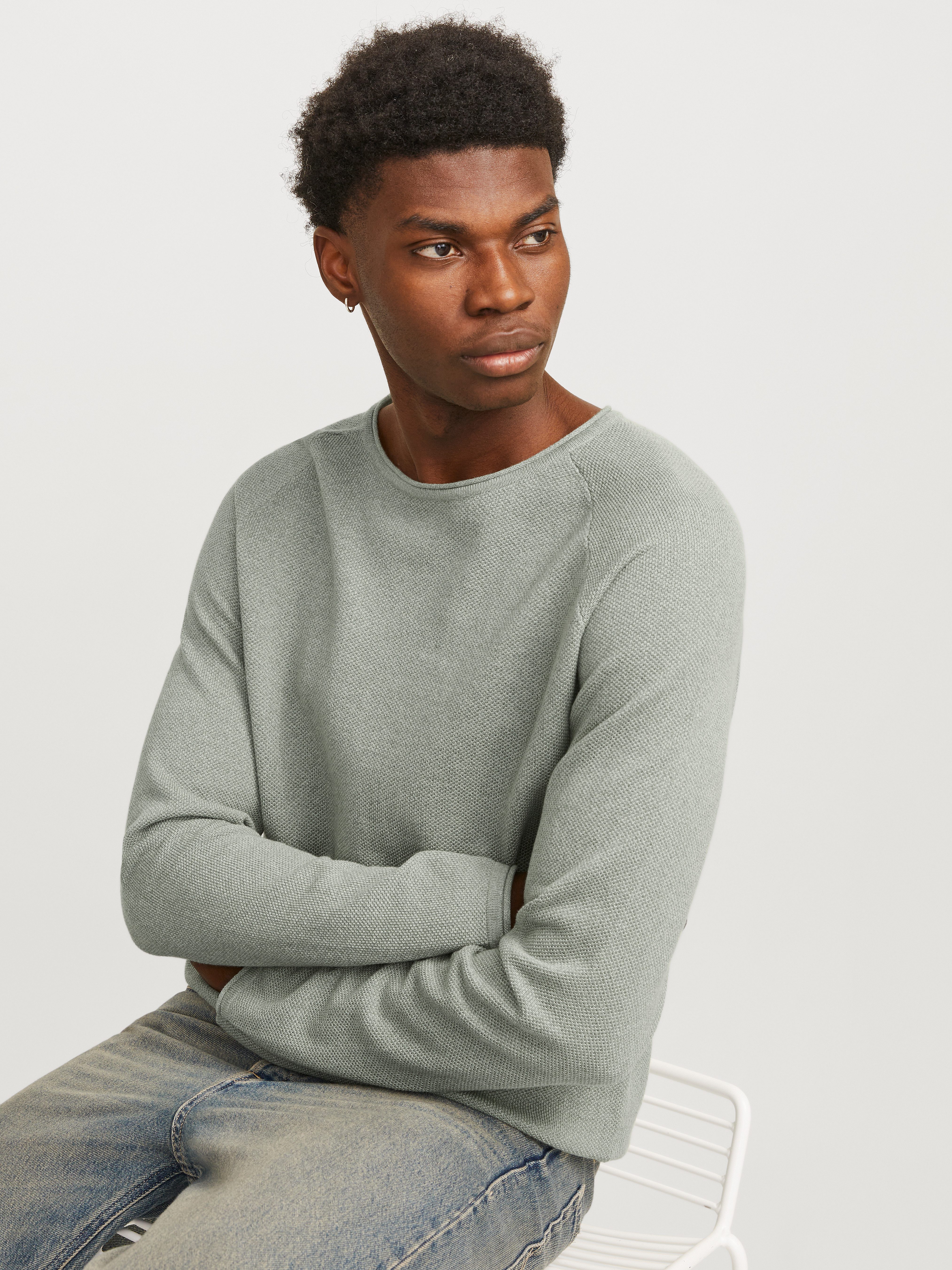 Jack & Jones Rundhalspullover JJEHILL KNIT günstig online kaufen