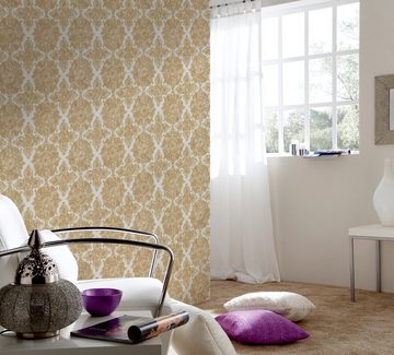 A.S. Création Vliestapete Trendwall mit Ornamenten barock, Barock, Orientalische Ornament Tapete Barock