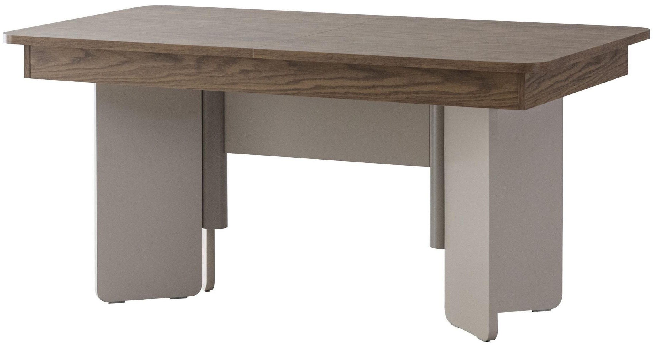 Xlmoebel Esstisch Moderner Ausziehbarer Holztisch Esszimmer Esstisch Luxus Design Möbel (1-St., 1-tlg)