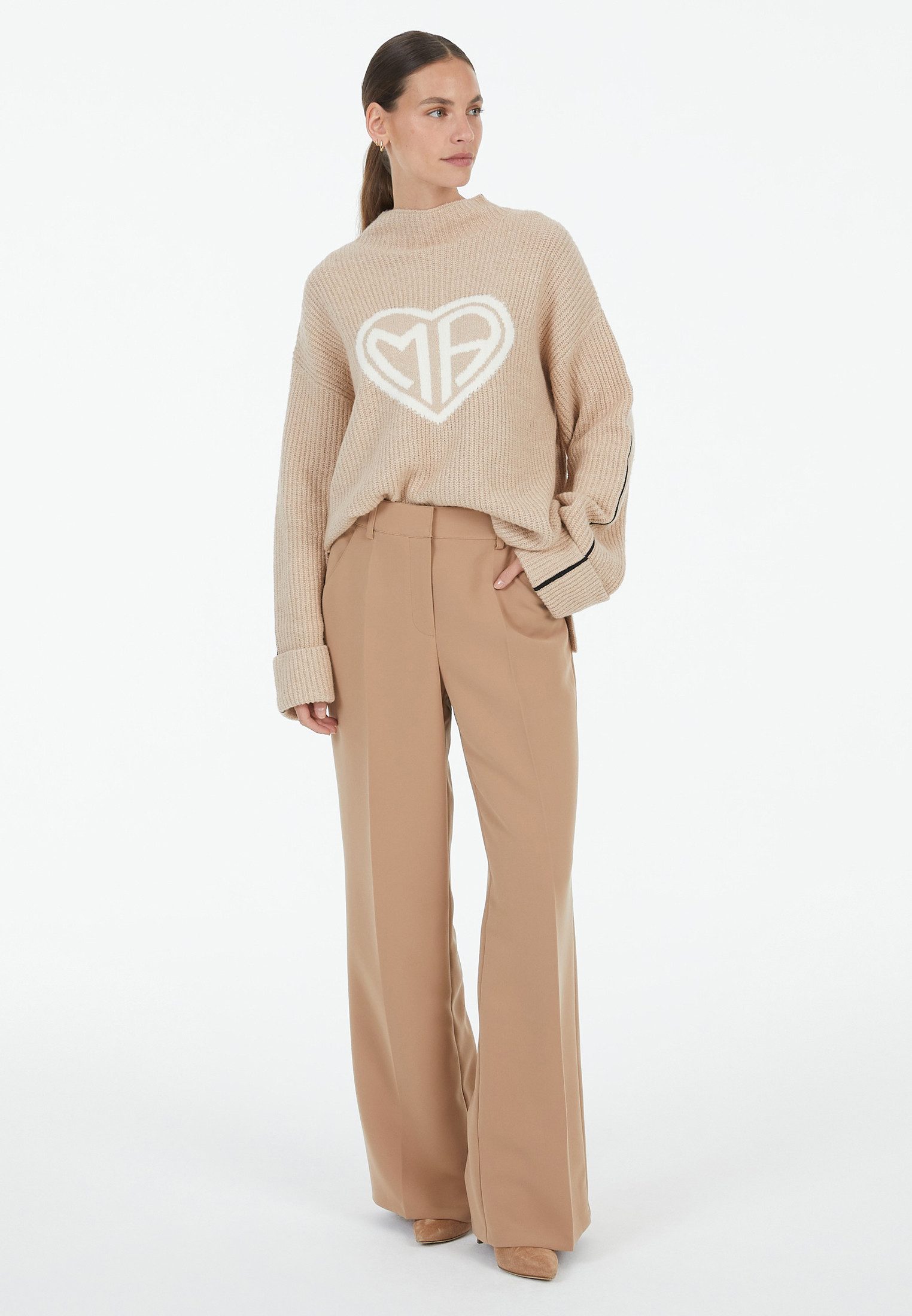 MARC AUREL Stehkragenpullover günstig online kaufen