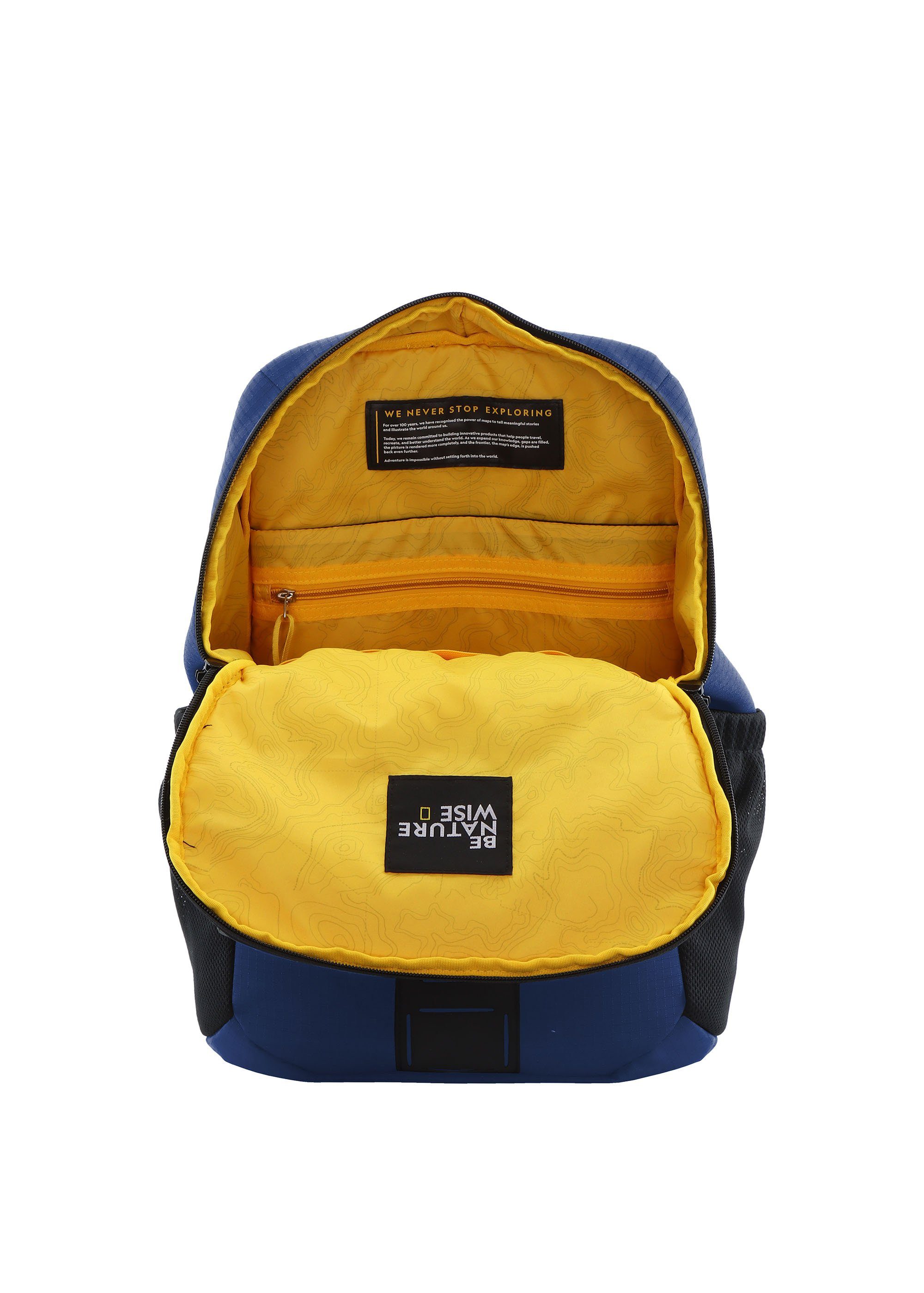 NATIONAL GEOGRAPHIC Cityrucksack EXPLORER III, aus recycelten PET-Flaschen
