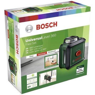 Bosch Home & Garden Nivellierkeil Kreuzlinienlaser, selbstnivellierend, inkl. Tasche