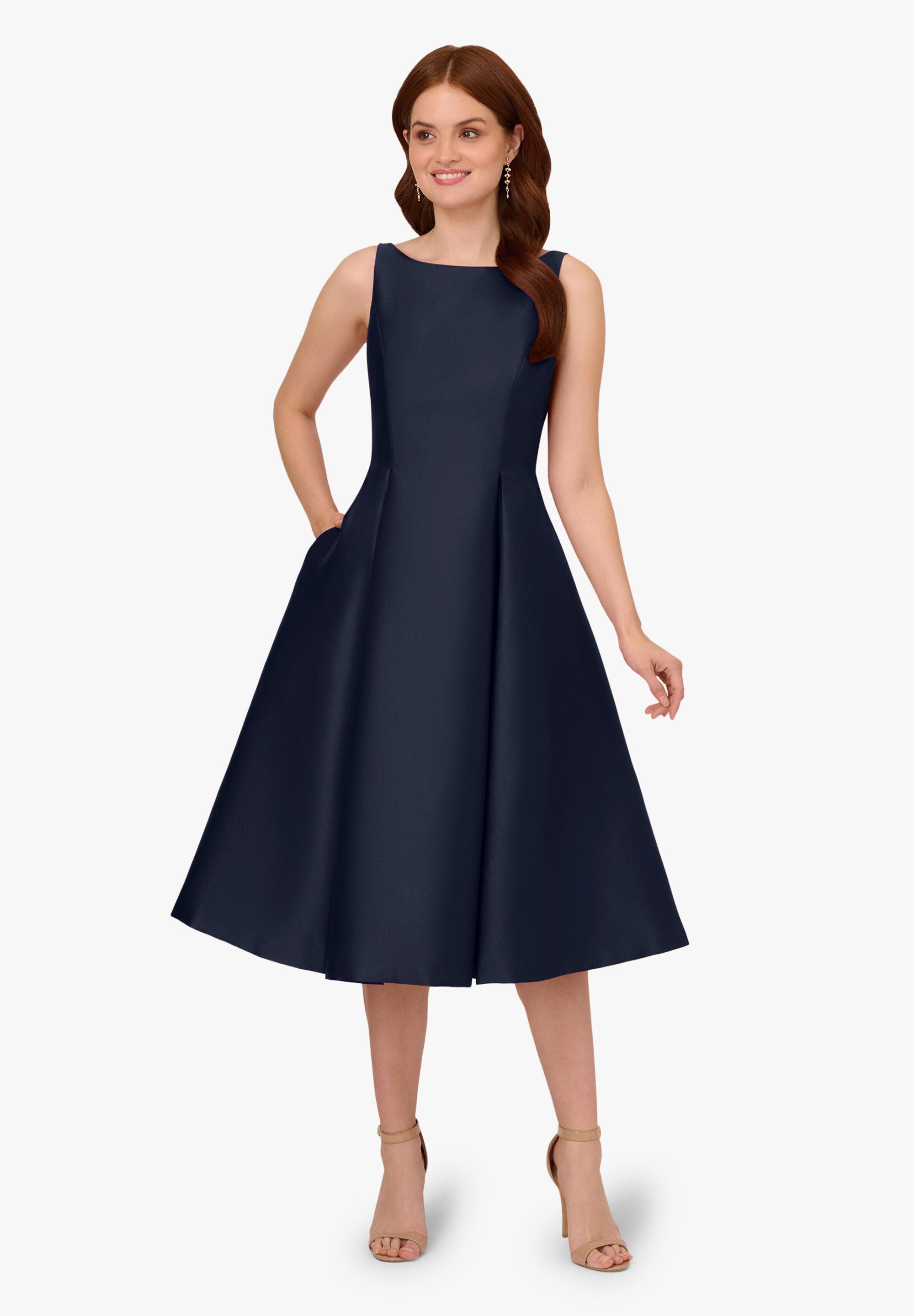 Abendkleid Sleeveless Tea Length Dress