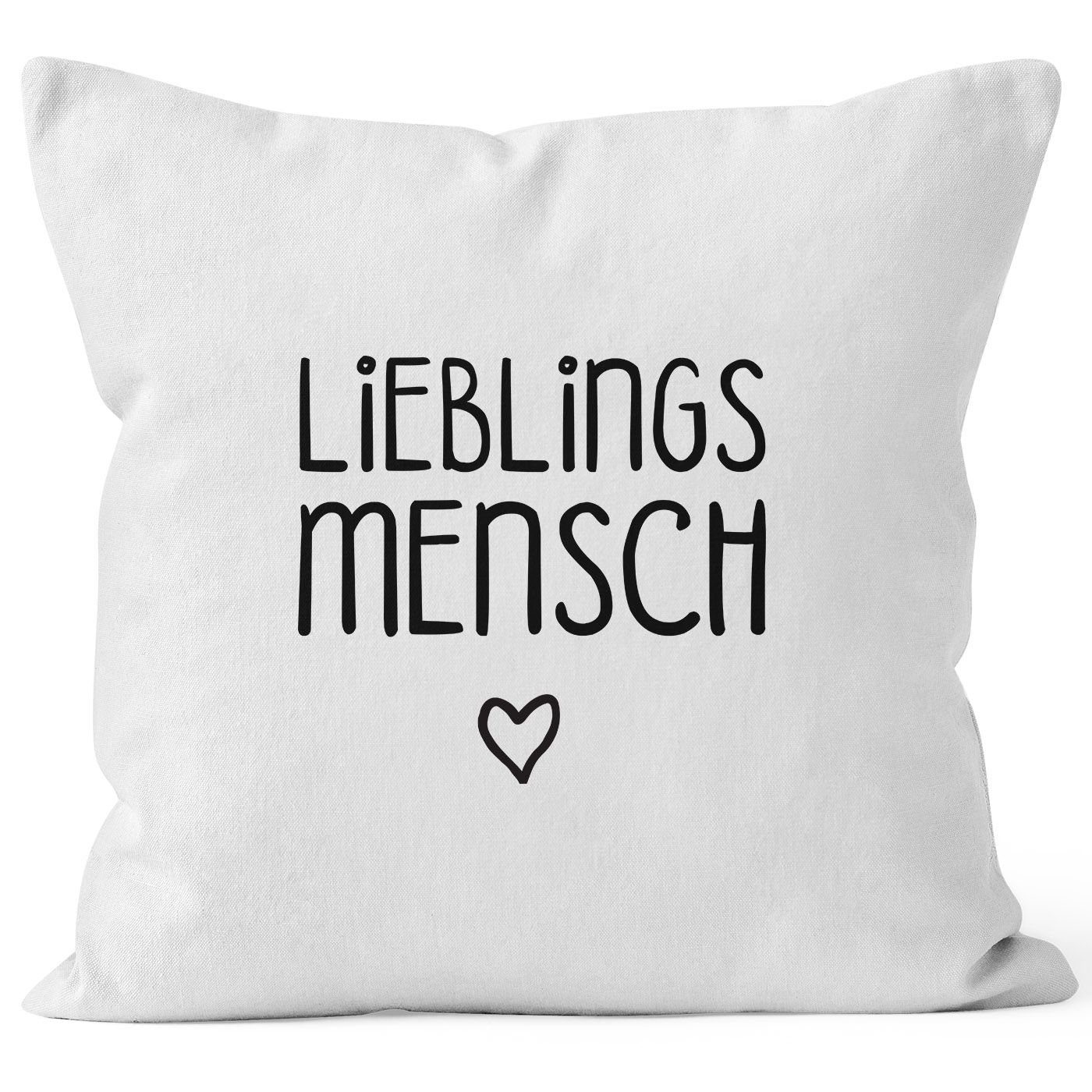 MoonWorks Dekokissen Lieblingsmensch Kissenbezug von MoonWorks®