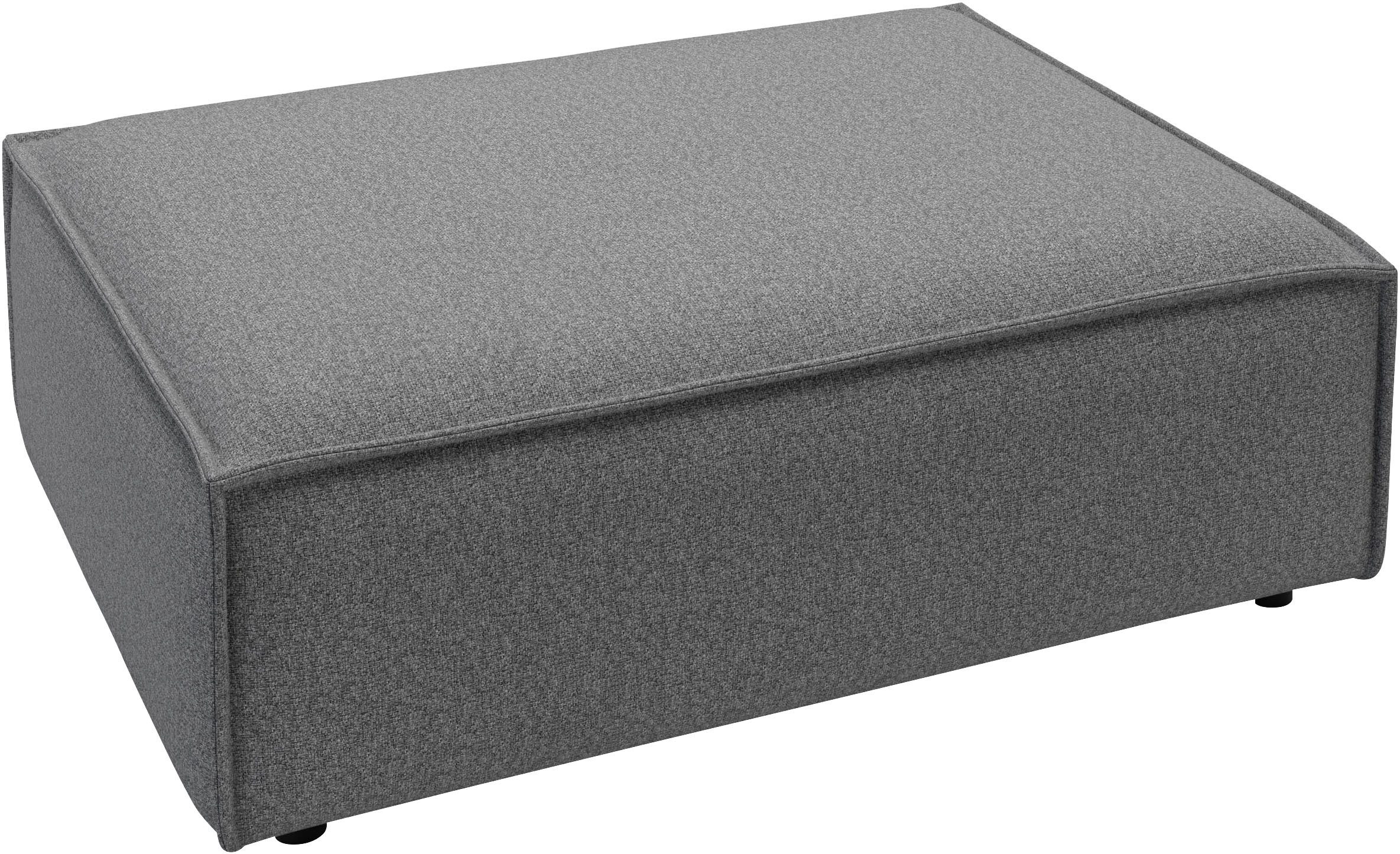 Places of Style Polsterhocker "Watertown, XXL Hockerbank passend zum Sofa - günstig online kaufen