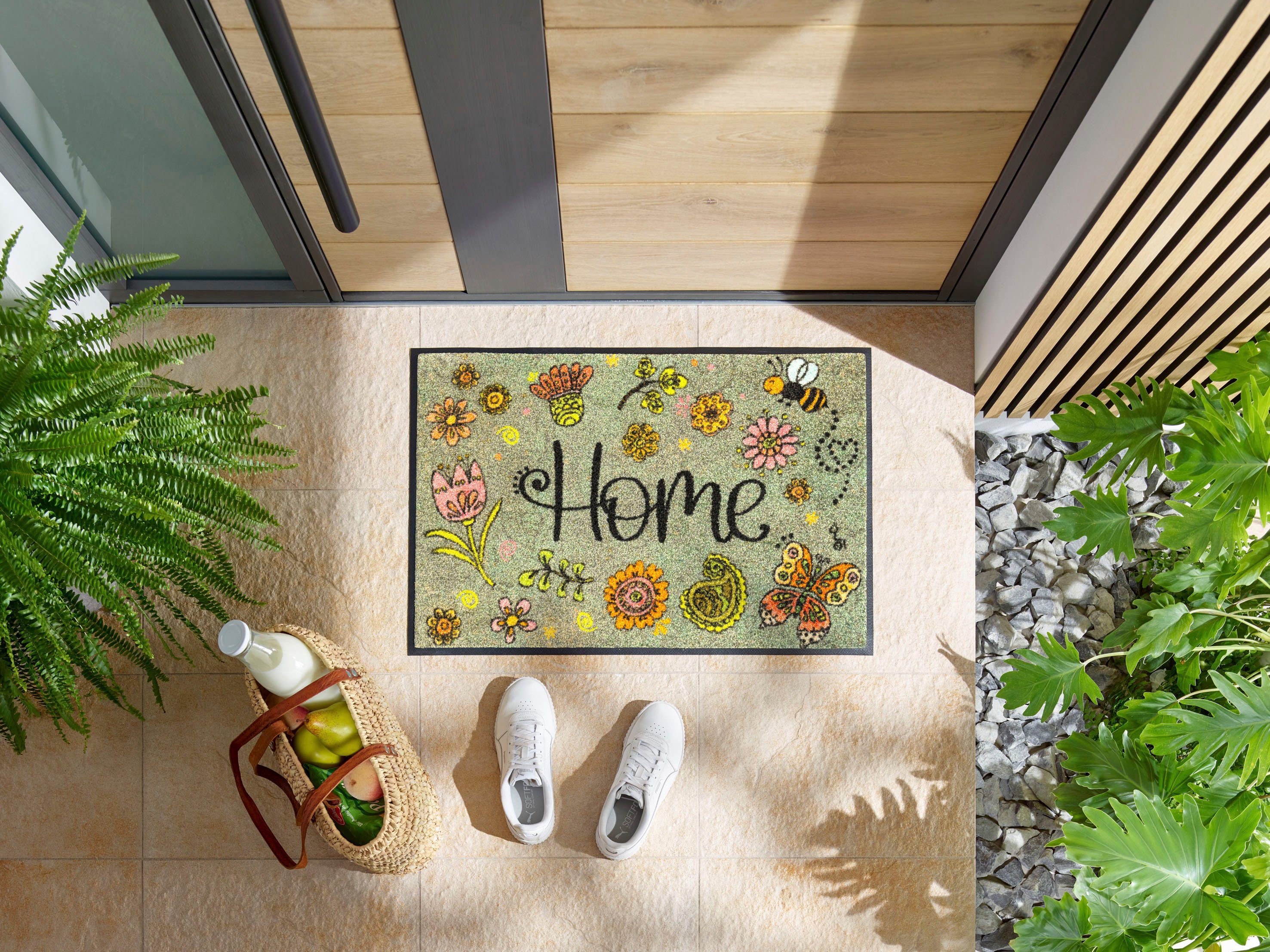 wash+dry by Kleen-Tex Fußmatte Lovely Home, günstig online kaufen