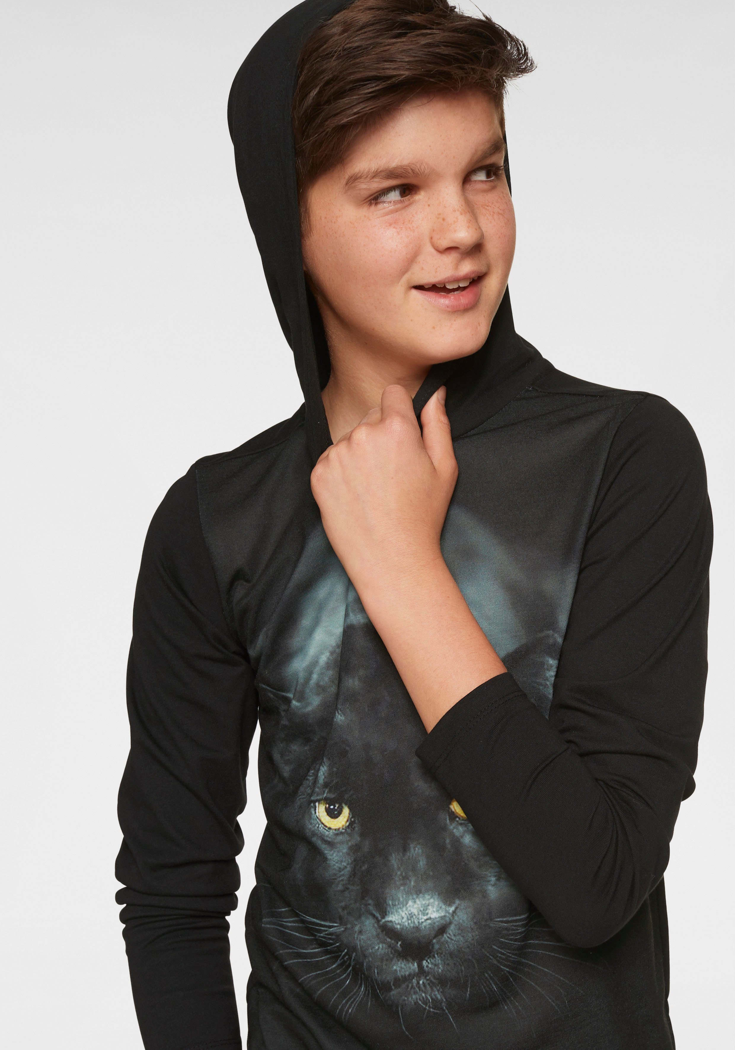 PANTHER Kapuzenshirt KIDSWORLD Fotodruck