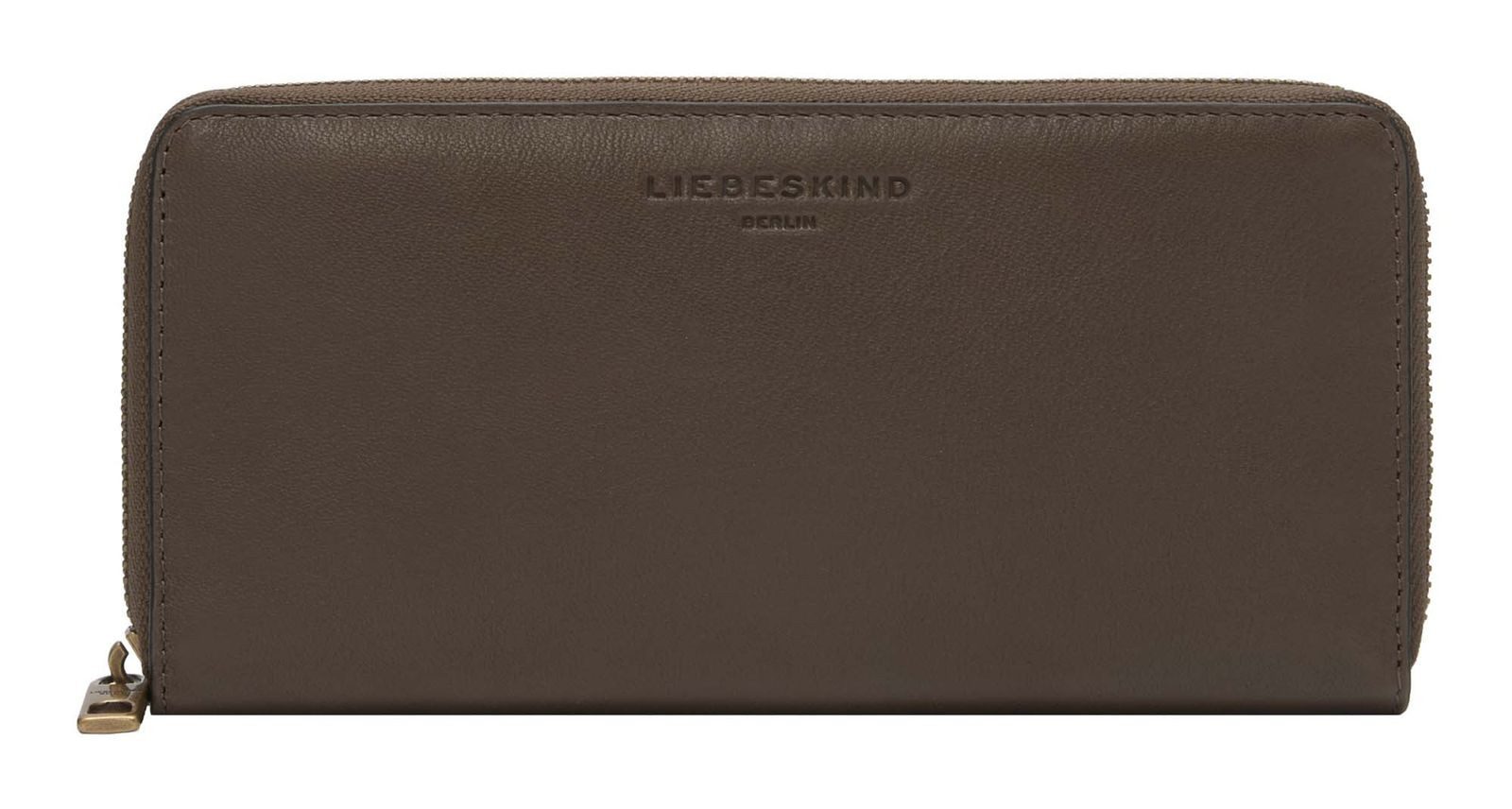 Liebeskind Berlin Geldbörse Zip Around Wallet, aus echtem Leder