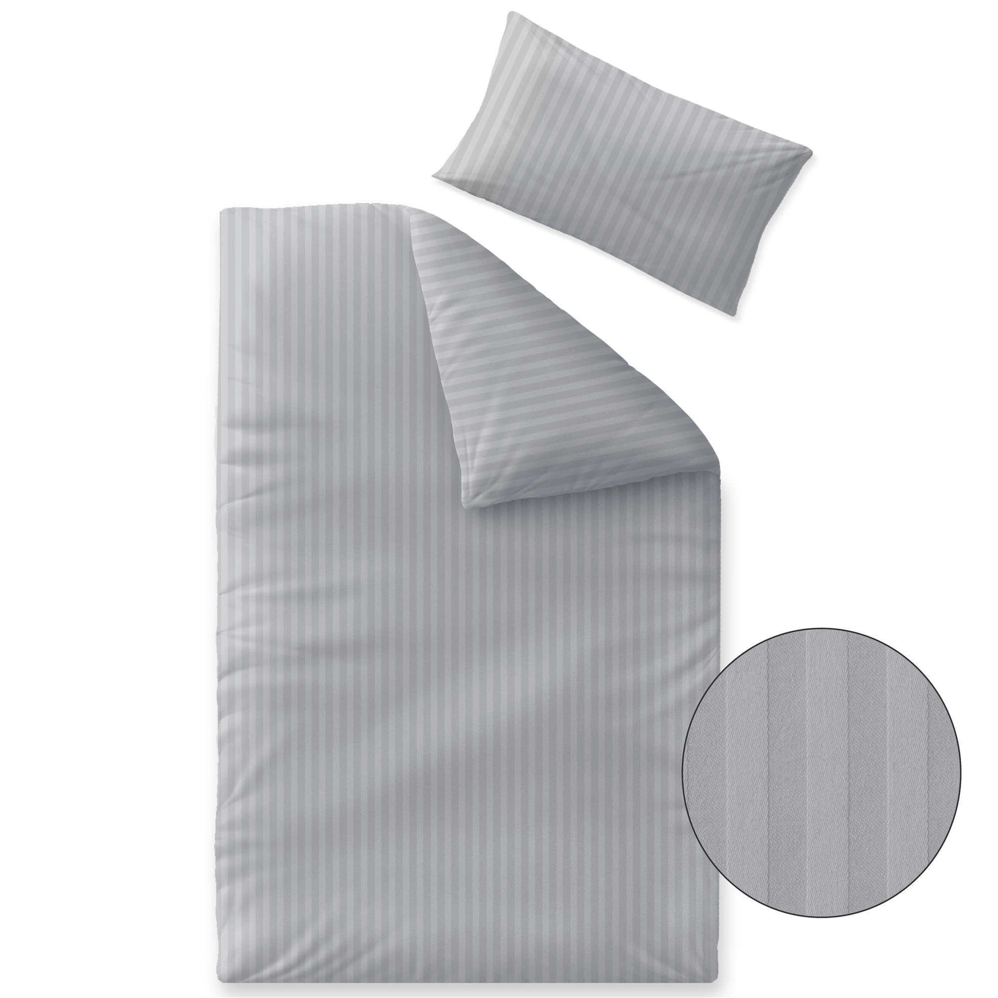 aqua-textil Bettwäsche Nele Bettgarnitur Mako Satin günstig online kaufen