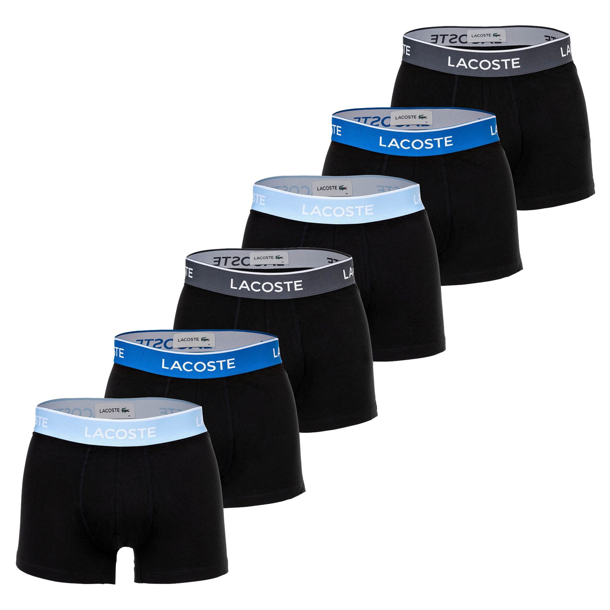Lacoste Boxer Herren Boxershort 6er Pack Baumwolle (Packung, 6er Pack) günstig online kaufen