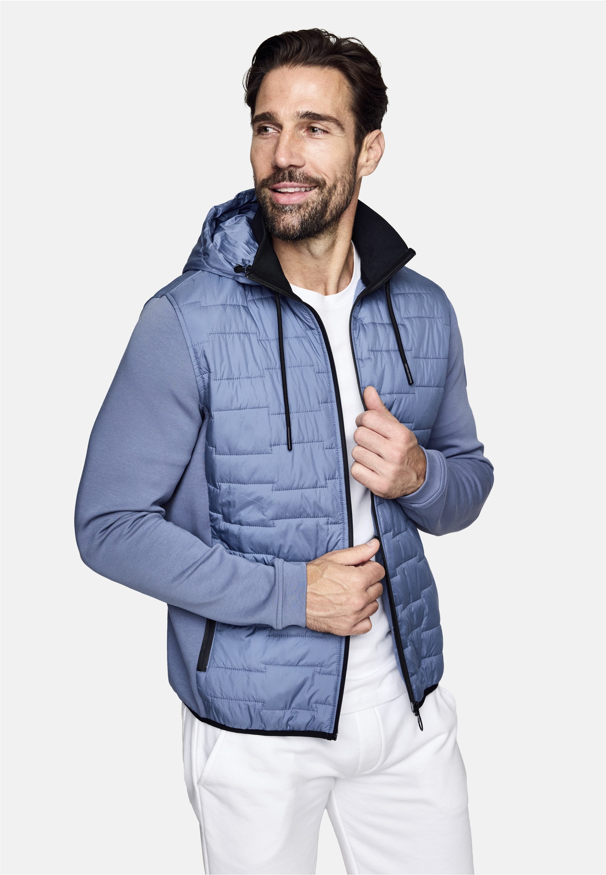 New Canadian Outdoorjacke Hybrid Steppblouson mit perfekter Passform und viel Bewegungsfreiheit