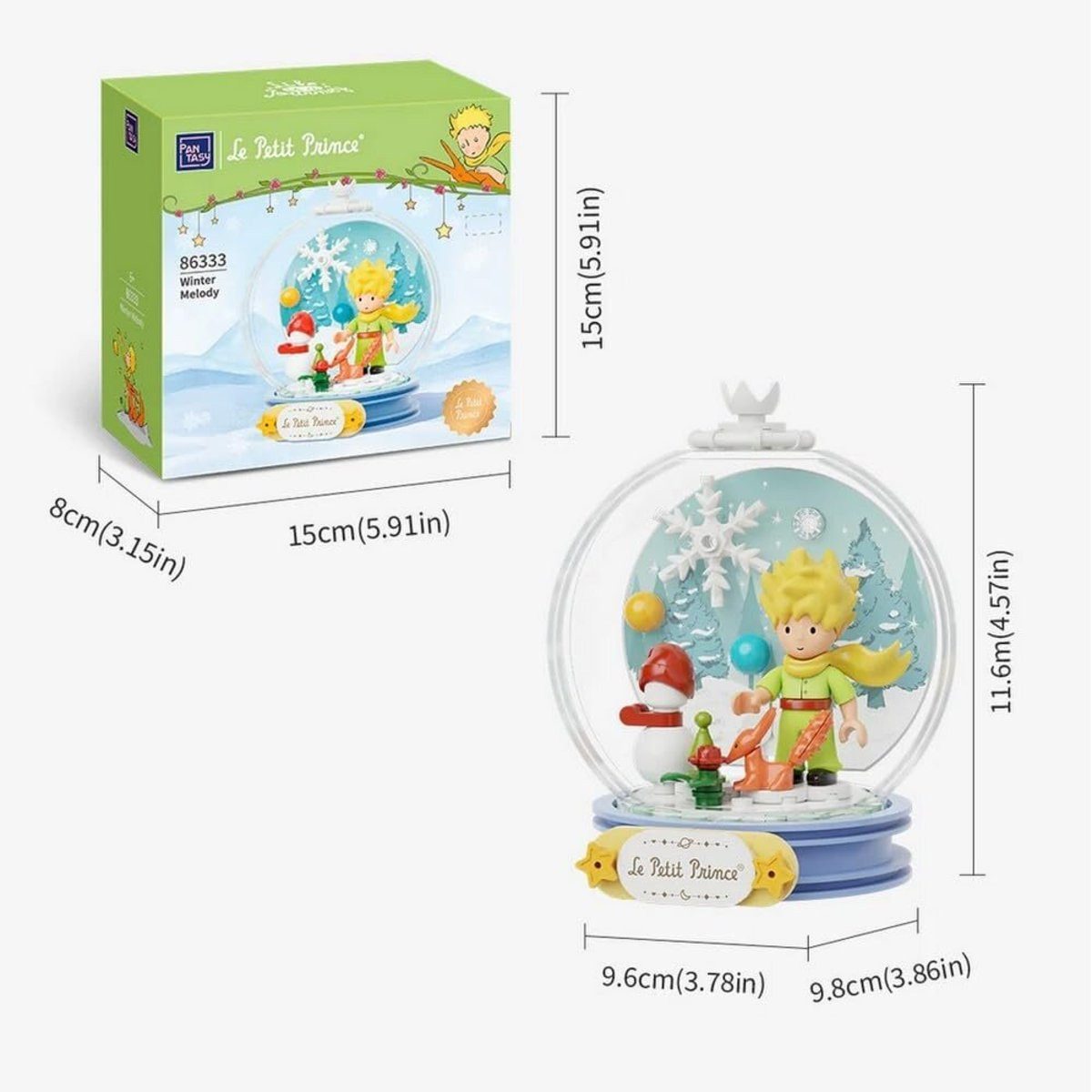 Pantasy Pantasy 86333 Winter Melody Spielbausteine