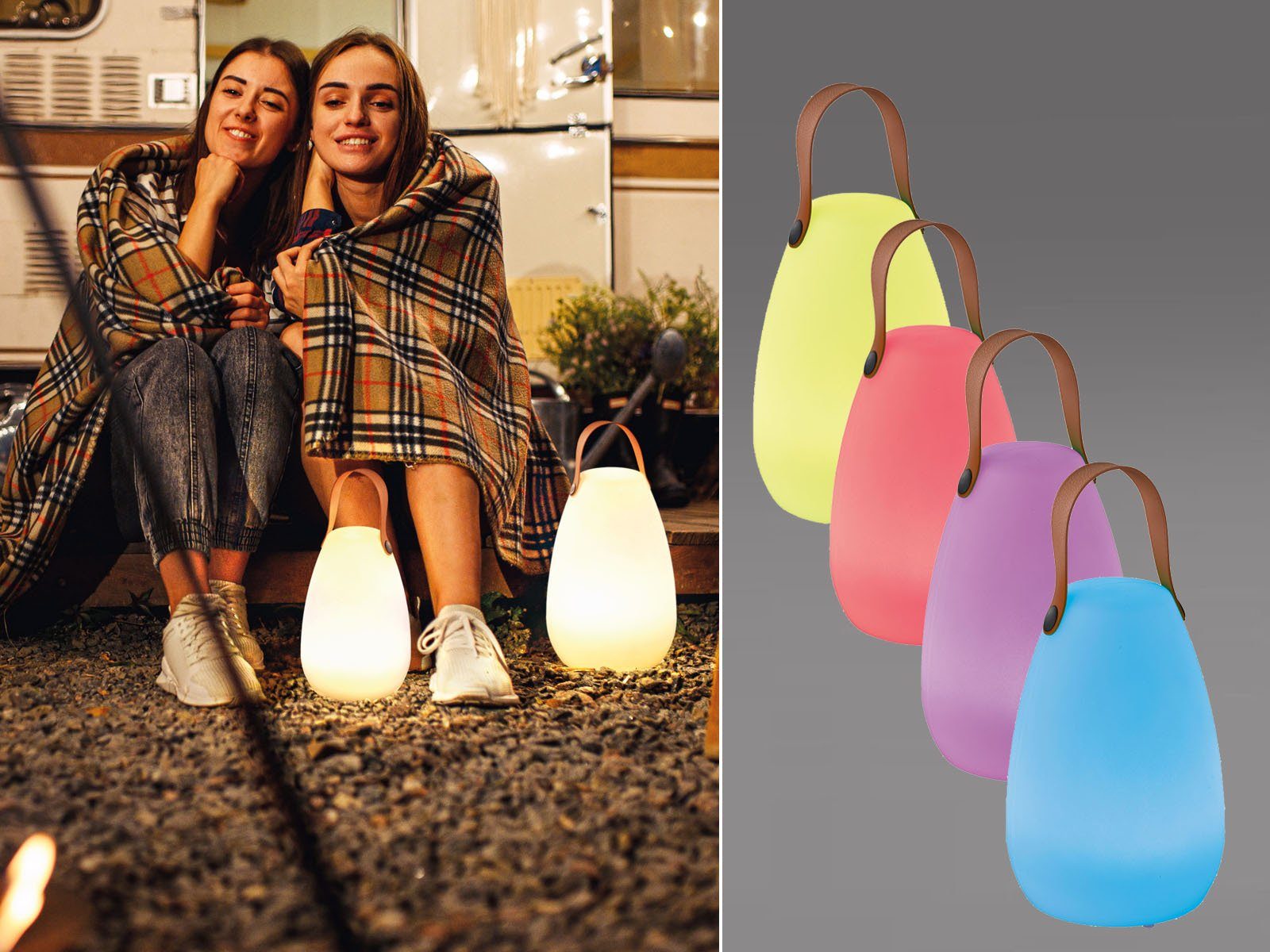 easy! BY FHL LED Außen-Tischleuchte, Farbwechsel, günstig online kaufen