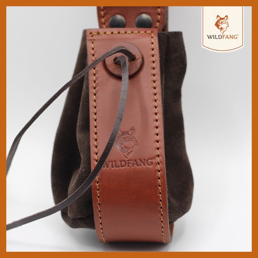 Wildfang Hundeleine Leckerli Beutel aus Leder