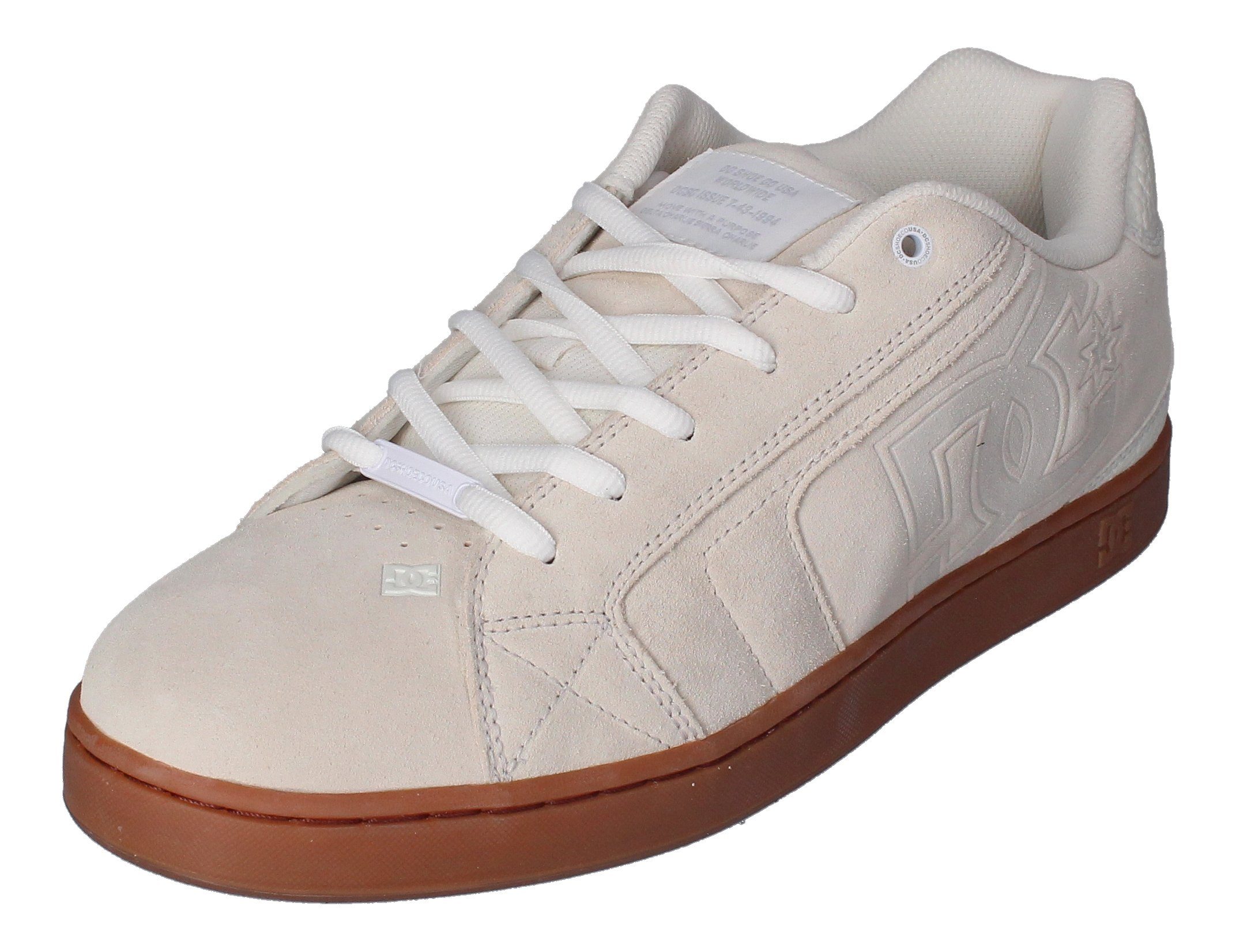 DC Shoes ADYS100654-OG2 Skateschuh Off White Gum