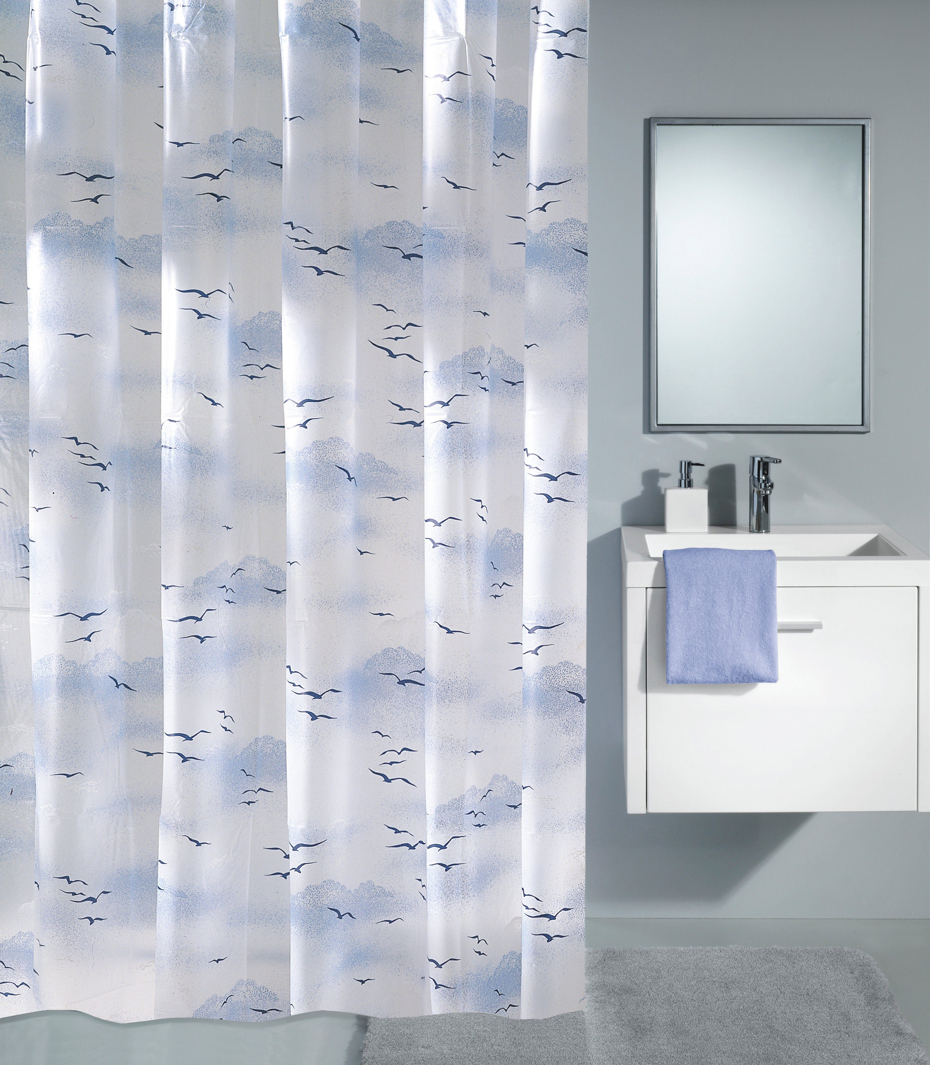 Kleine Wolke Duschvorhang »Sky« Breite 180 cm, 180 cm Breite online