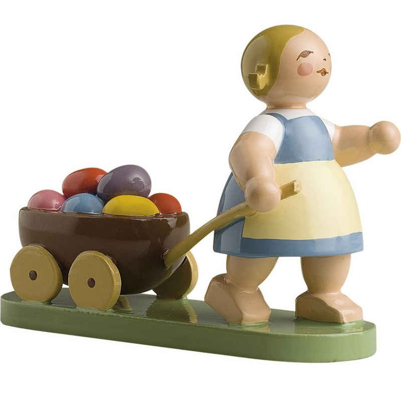 Wendt & Kühn Sammelfigur Ostermädchen mit Wagen 5240/7