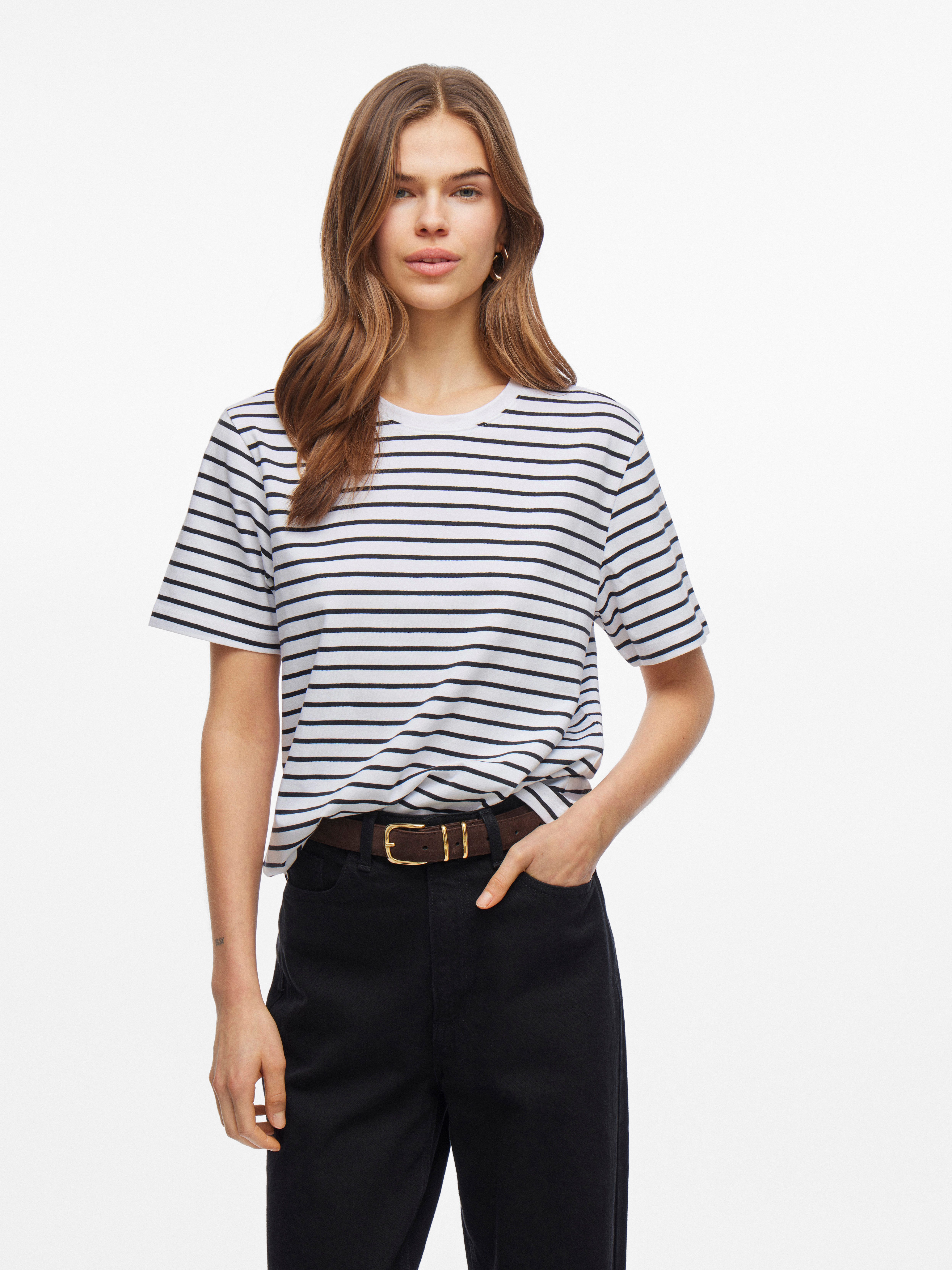 Vila Kurzarmshirt VINORA S/S YD T-SHIRT - NOOS günstig online kaufen