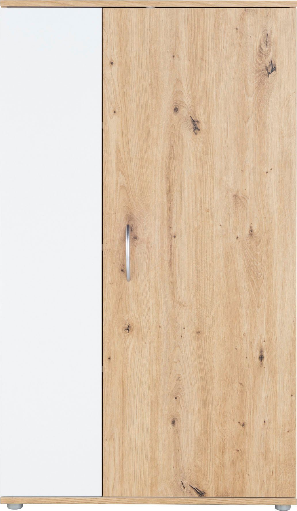 Home affaire Mehrzweckschrank Wien (H/B/T ca. 121/70/35 oder 160/70/35) Mehrzweckschrank, Melamin-Oberfläche, Einlegeböden höhenverstellbar