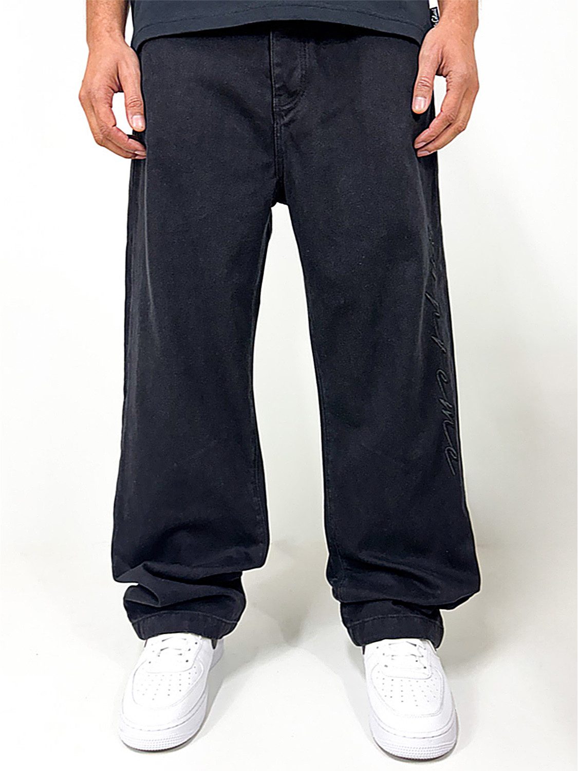 DADA Supreme Regular-fit-Jeans Supreme Pants mit Logo-Stitching Baggy Denim günstig online kaufen