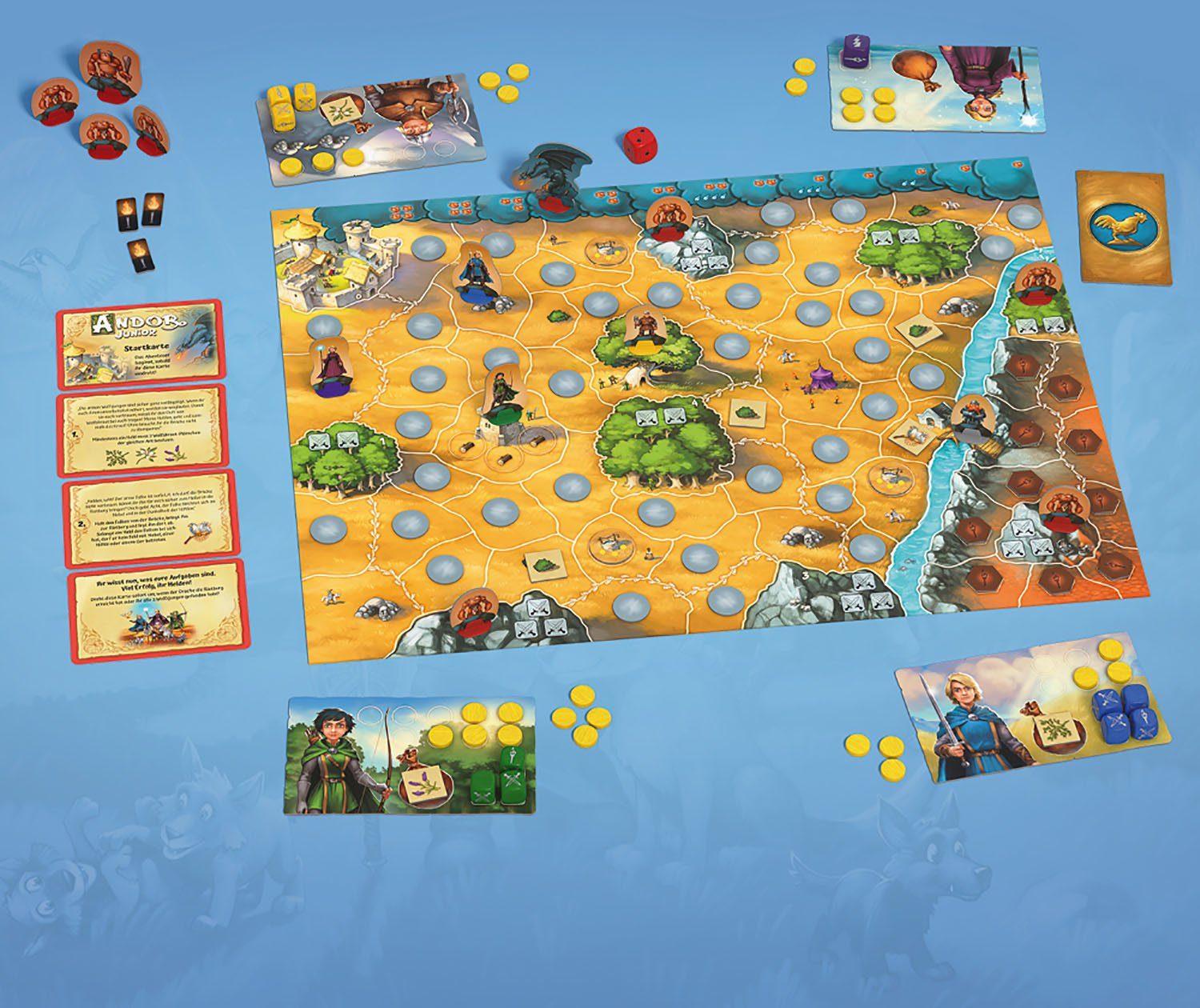 Kosmos Spiel Andor Junior, Strategiespel, Made in Germany