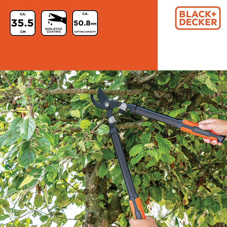 Black + Decker Gartenschere BLACK+DECKER Heckenschere