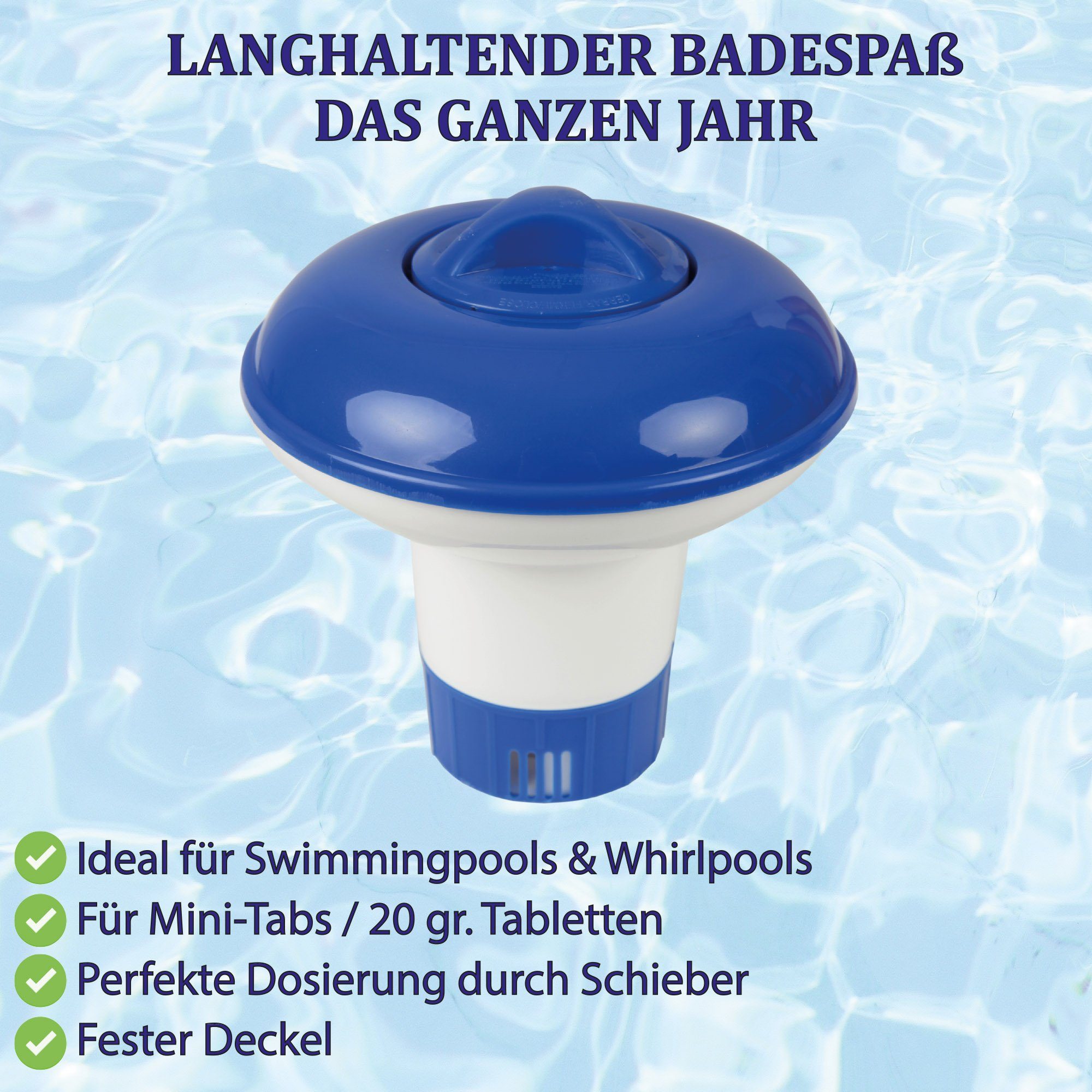 Bestlivings Chlordosierer Dosierschwimmer-01136, (Chlorspender mit verstell günstig online kaufen