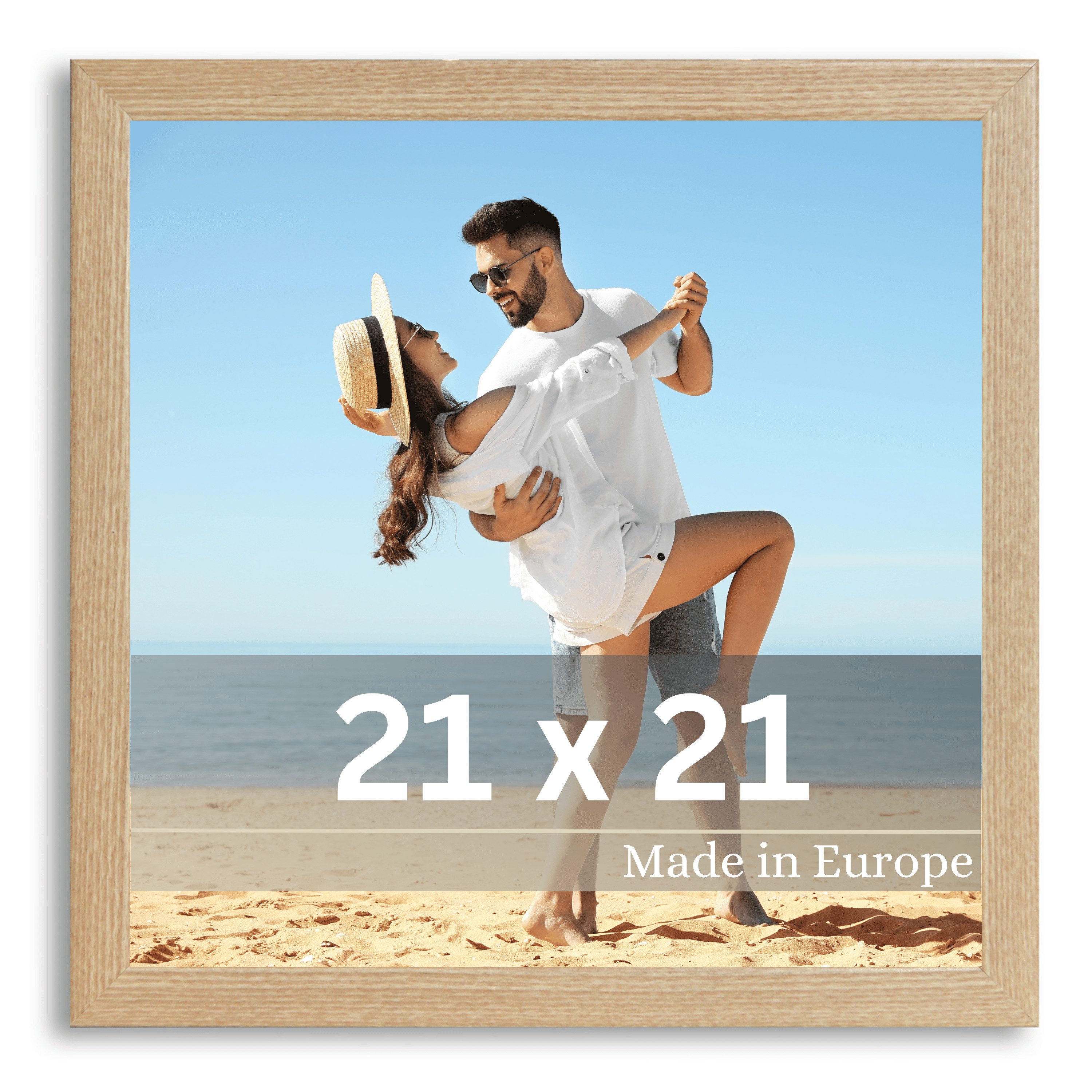 Victor (Zenith) Bilderrahmen Klee, Bilderrahmen Beige 21x21 cm, Bilderrahme günstig online kaufen