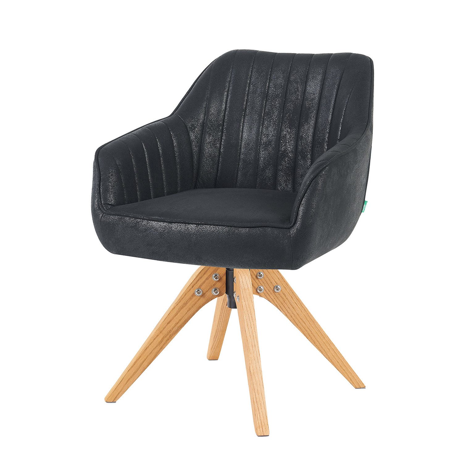 DUBI Möbel Polsterstuhl Mika-Finn 2er-Set, Federkern, günstig online kaufen