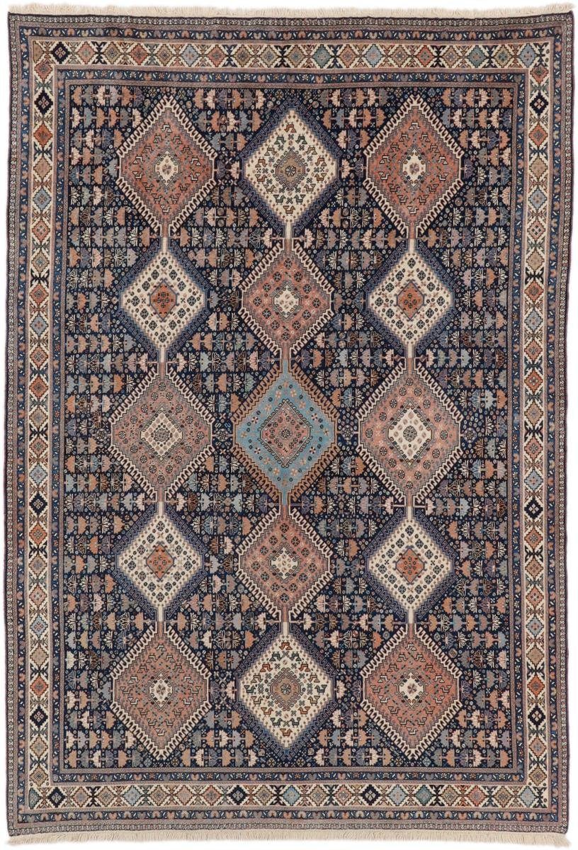 Orientteppich Yalameh 199x291 Handgeknüpfter Orientteppich / Trading, 12 Höhe: Perserteppich, Nain rechteckig, mm