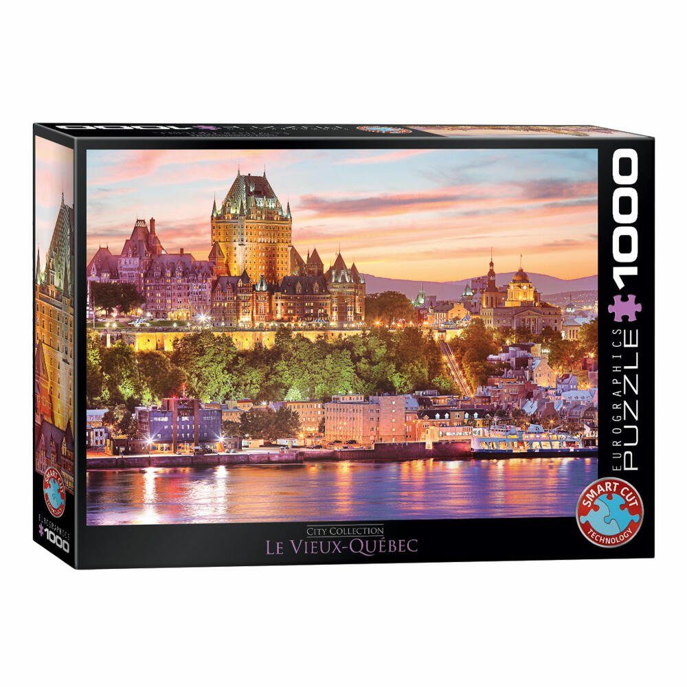 EUROGRAPHICS Puzzle Ville de Québec, Puzzleteile 1000